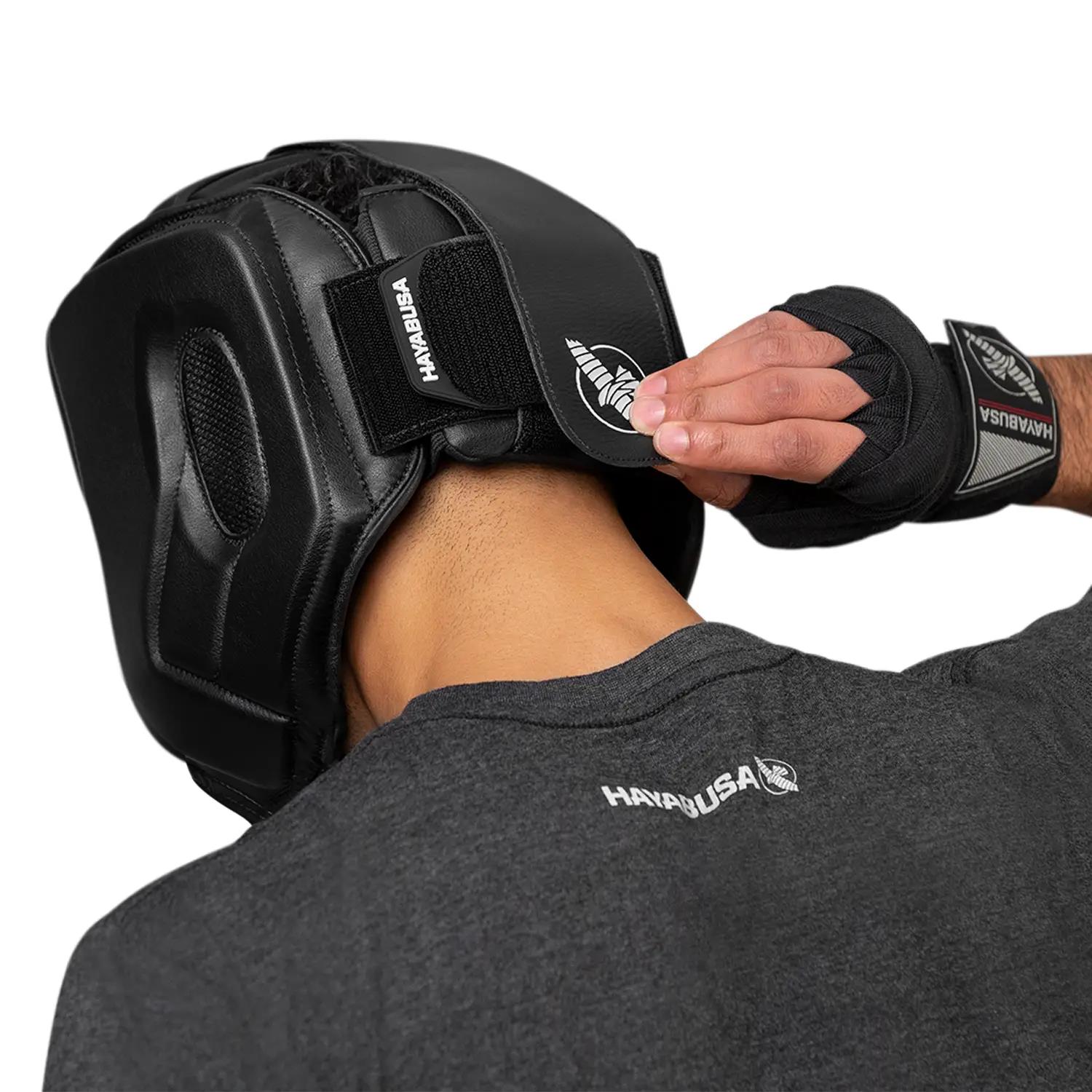 Hayabusa Head Guard, T3, MMA, black-red, S/M