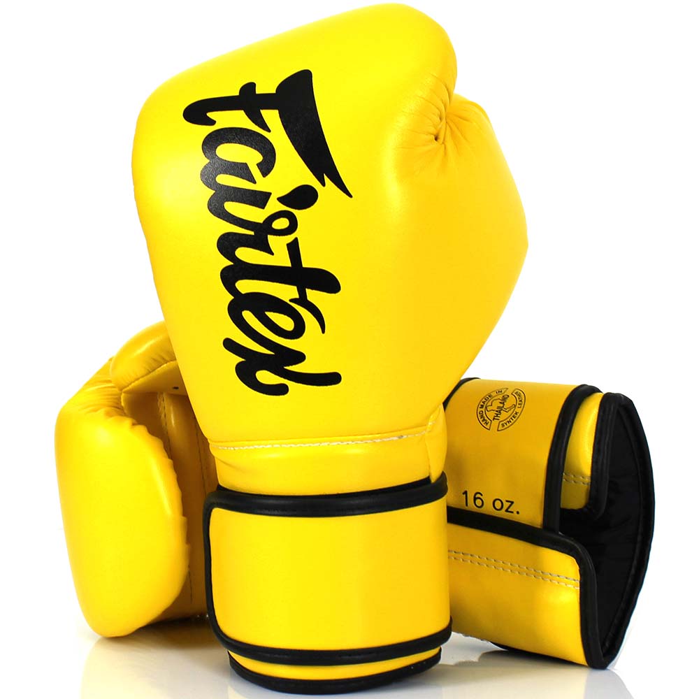 Fairtex Boxhandschuhe, BGV14, gelb