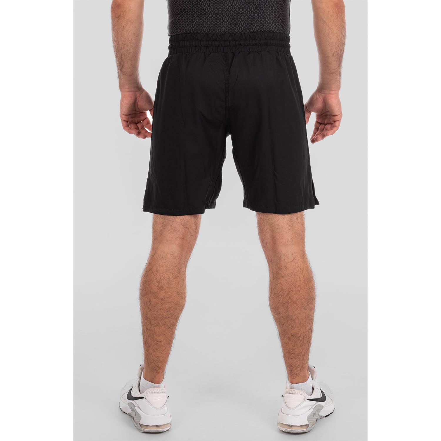 Bad Boy MMA Fight Shorts, Logo, Classic, black-white, XXL