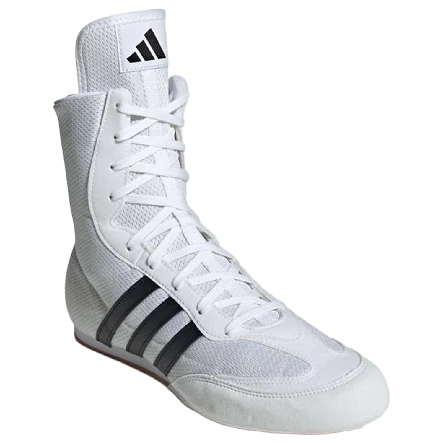 adidas Boxing Shoes, Box Hog 2, white-black, 40 (UK 6.5)