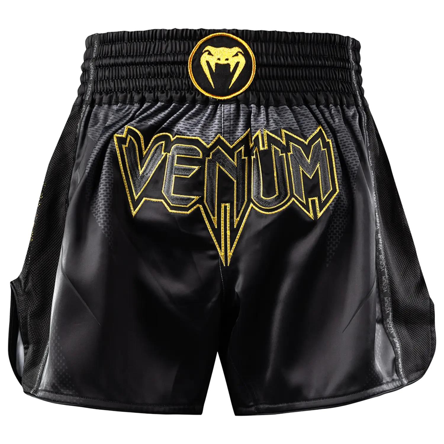 VENUM Muay Thai Shorts, G-Core, black-gold, XXL