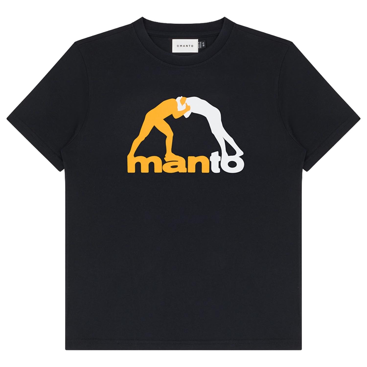 MANTO T-Shirt, Kids, Logo, black, 128
