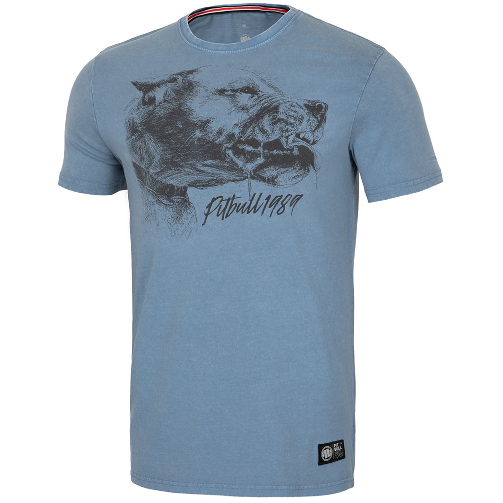 Pit Bull West Coast T-Shirt, Shlimock, blue