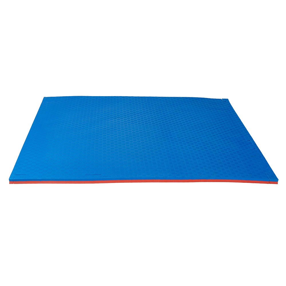 Ju-Sports Puzzle Mat, Pro Checker, red-blue, 2 cm
