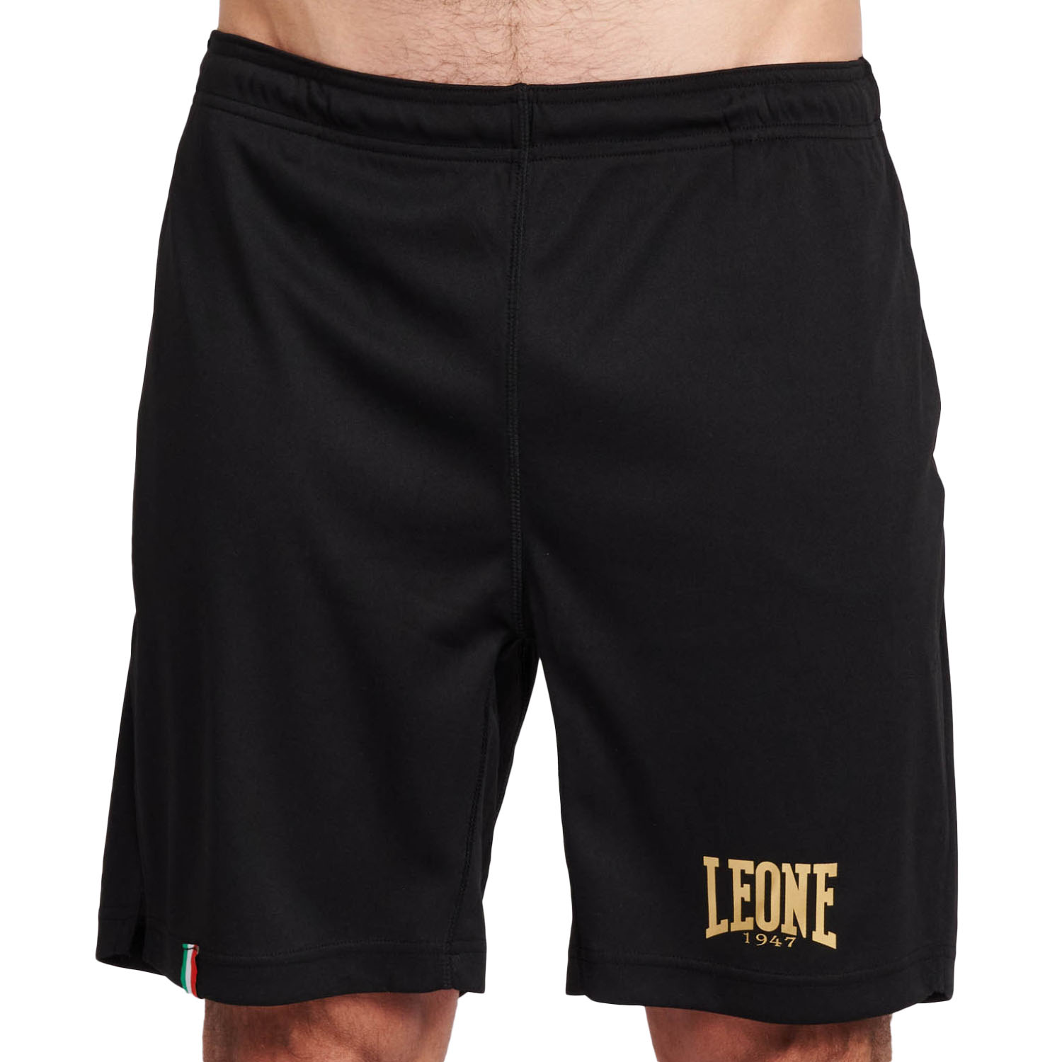 LEONE Fitness Shorts, DNA, black-gold, XXL