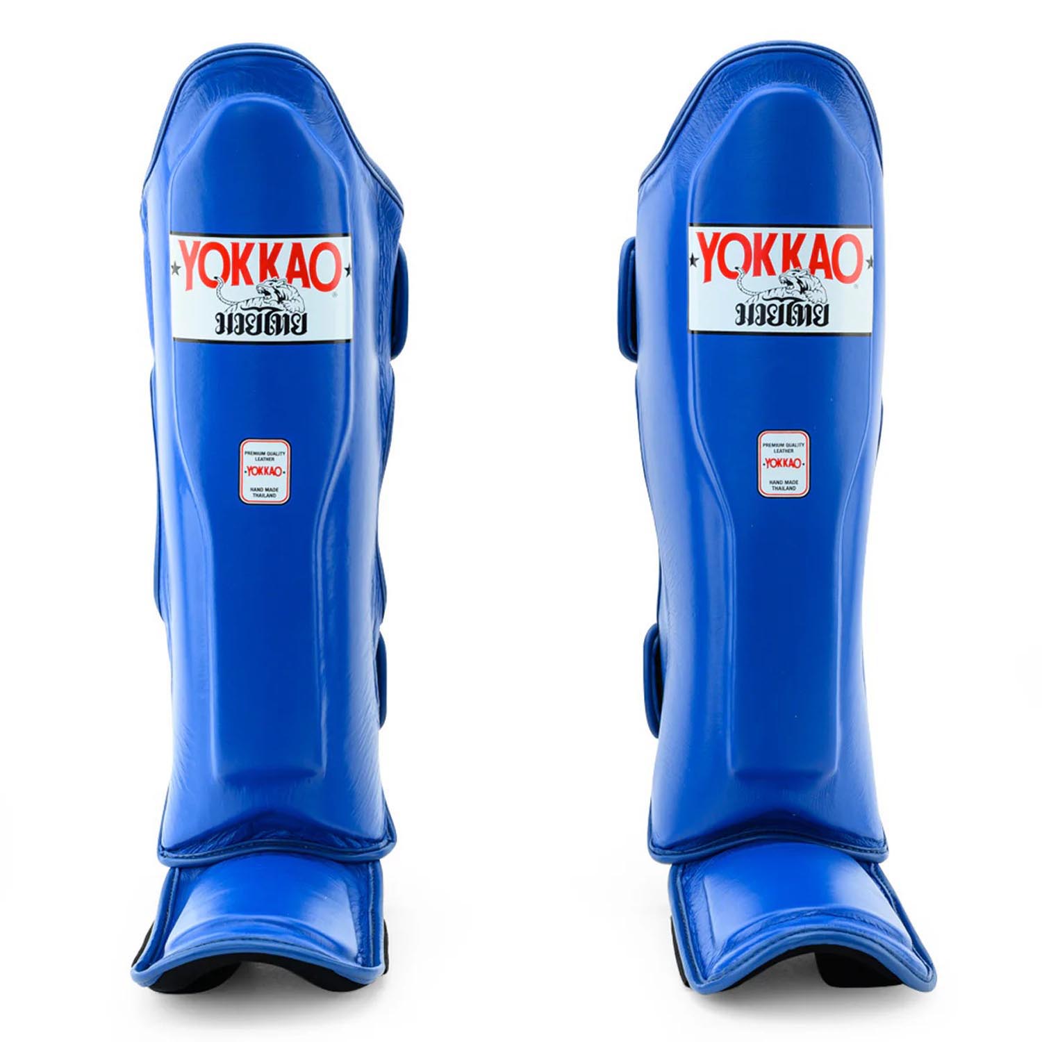 YOKKAO Shinguards, Matrix, blue, L