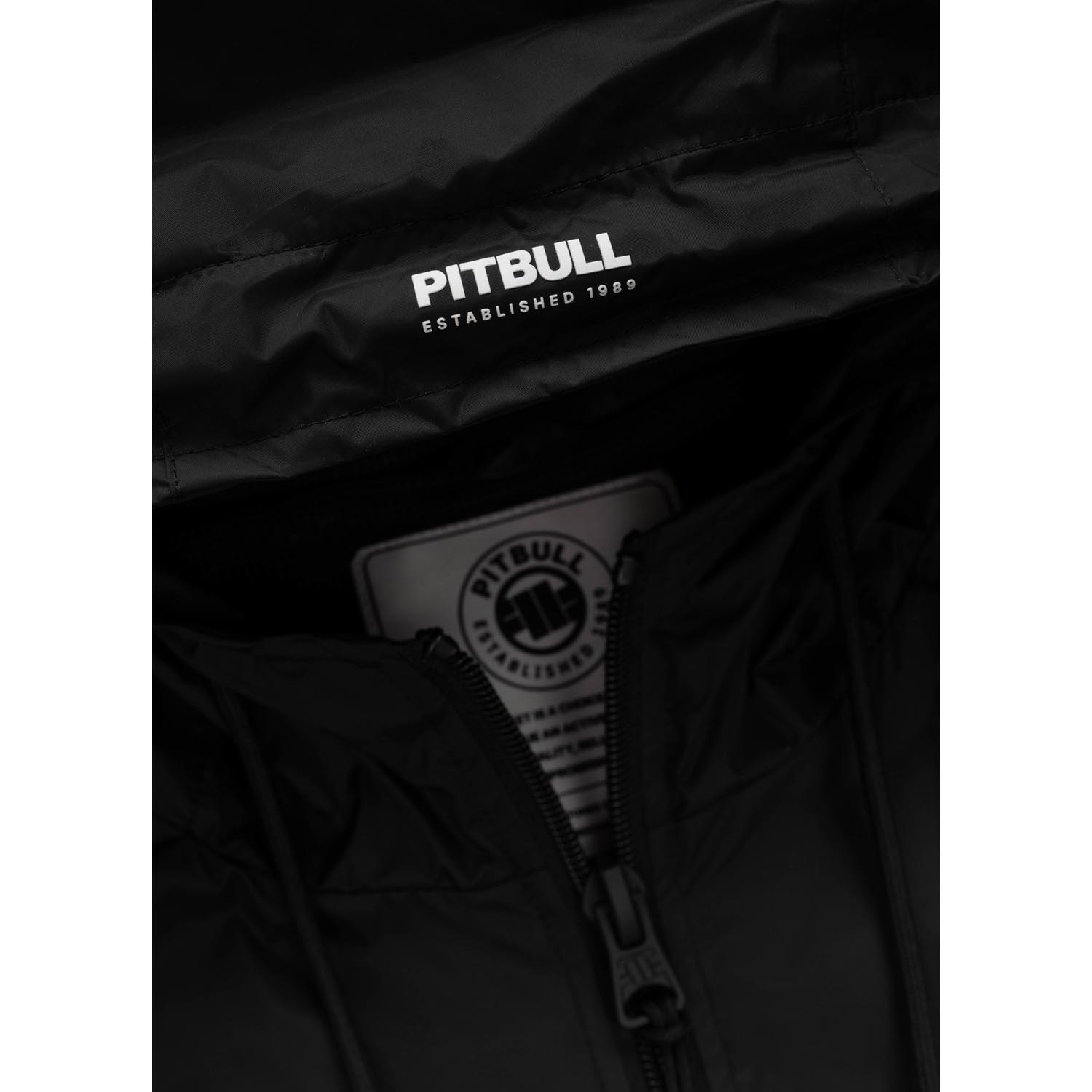 Pit Bull West Coast Transitional Jacket, Athletics Tape Logo, black, XXXL