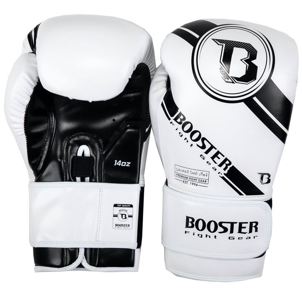 Booster Boxhandschuhe, Premium Striker 2, weiß