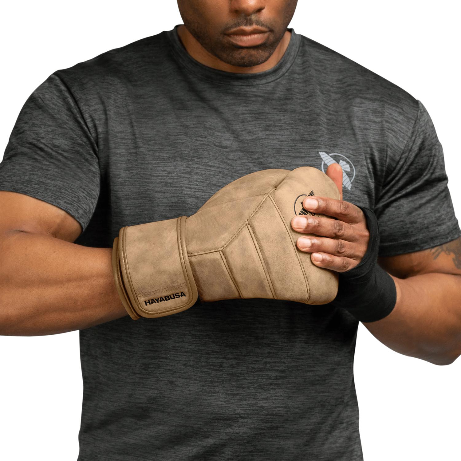 Hayabusa Boxing Gloves, T3 LX, light brown, 12 Oz