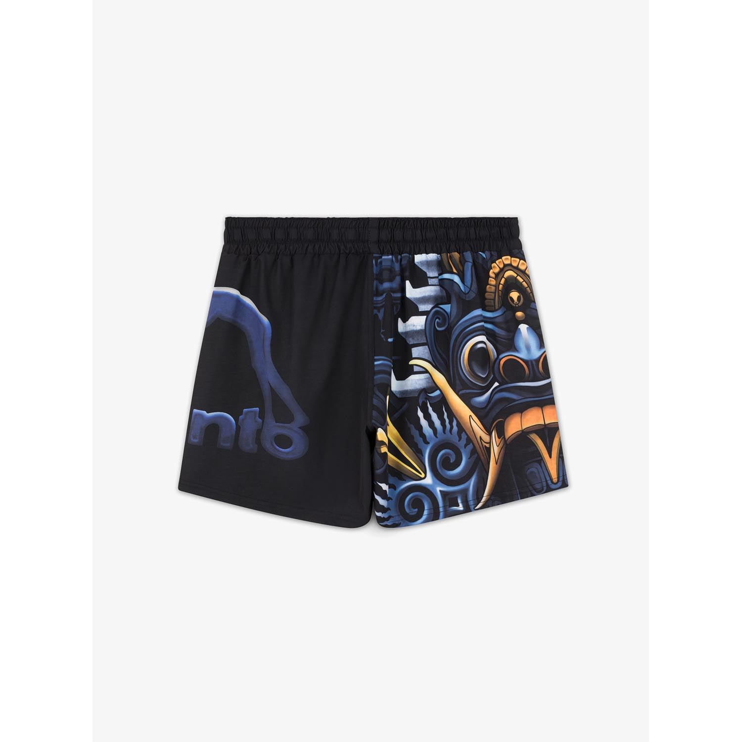 MANTO MMA Fight Shorts, Barong, black-grey, XXL