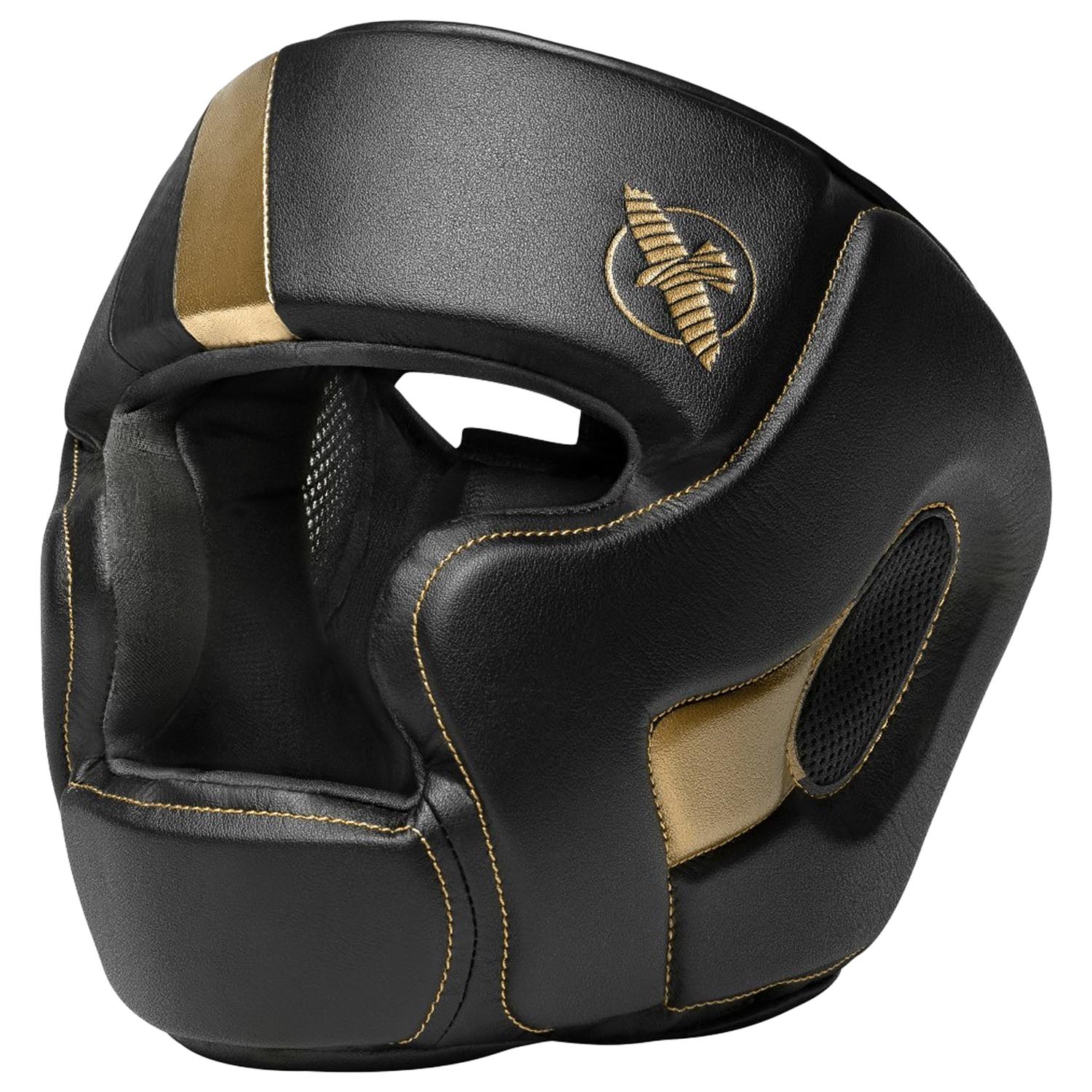 Hayabusa Headguard, T3 MMA, black-gold, S/M