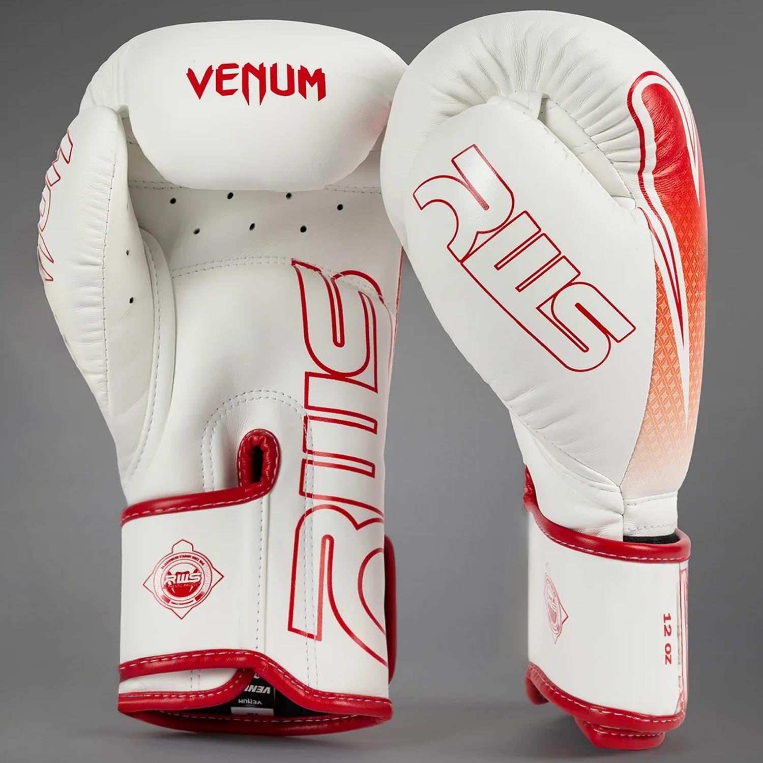 VENUM Boxing Gloves, RWS 2.0, white-red, 16 Oz