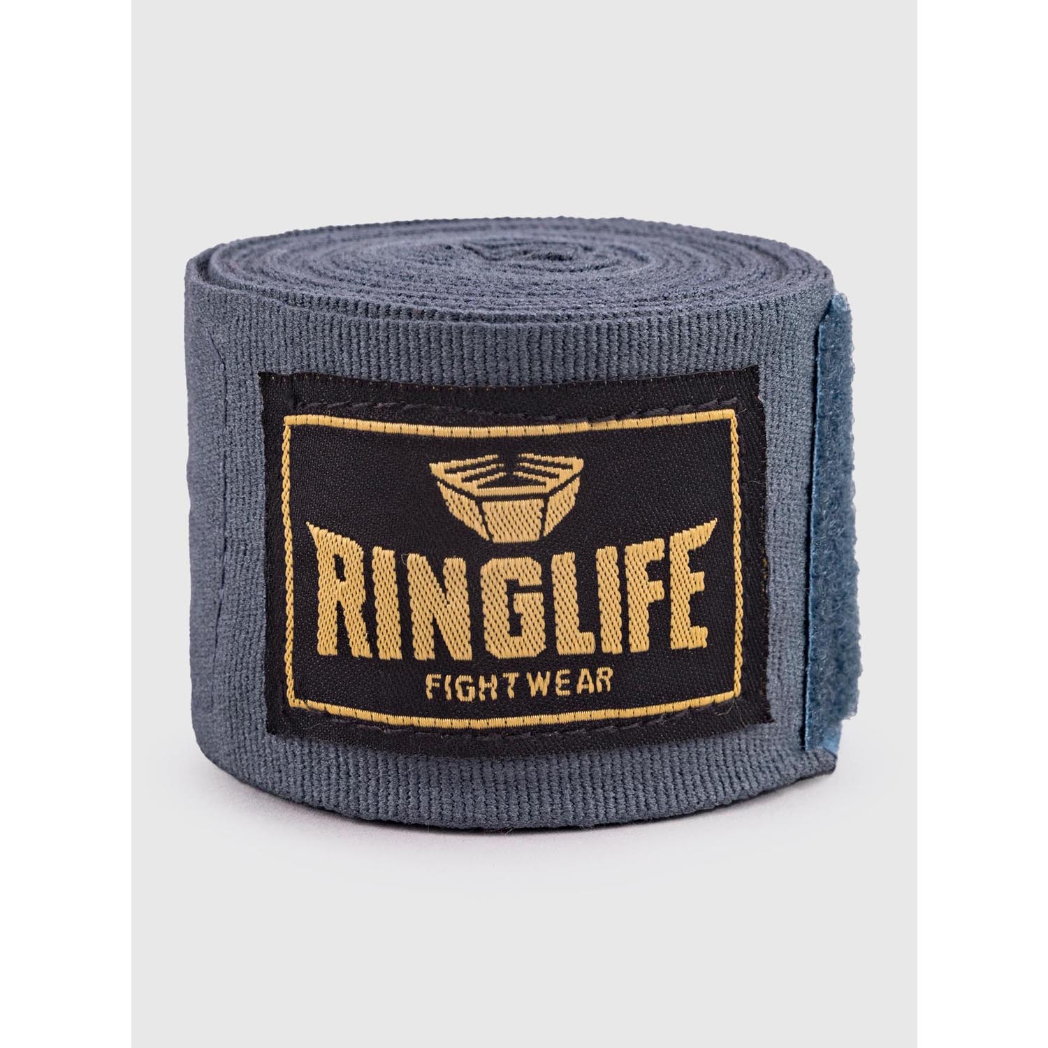 RINGLIFE Hand Wraps, Logo, 4,5 m, grey