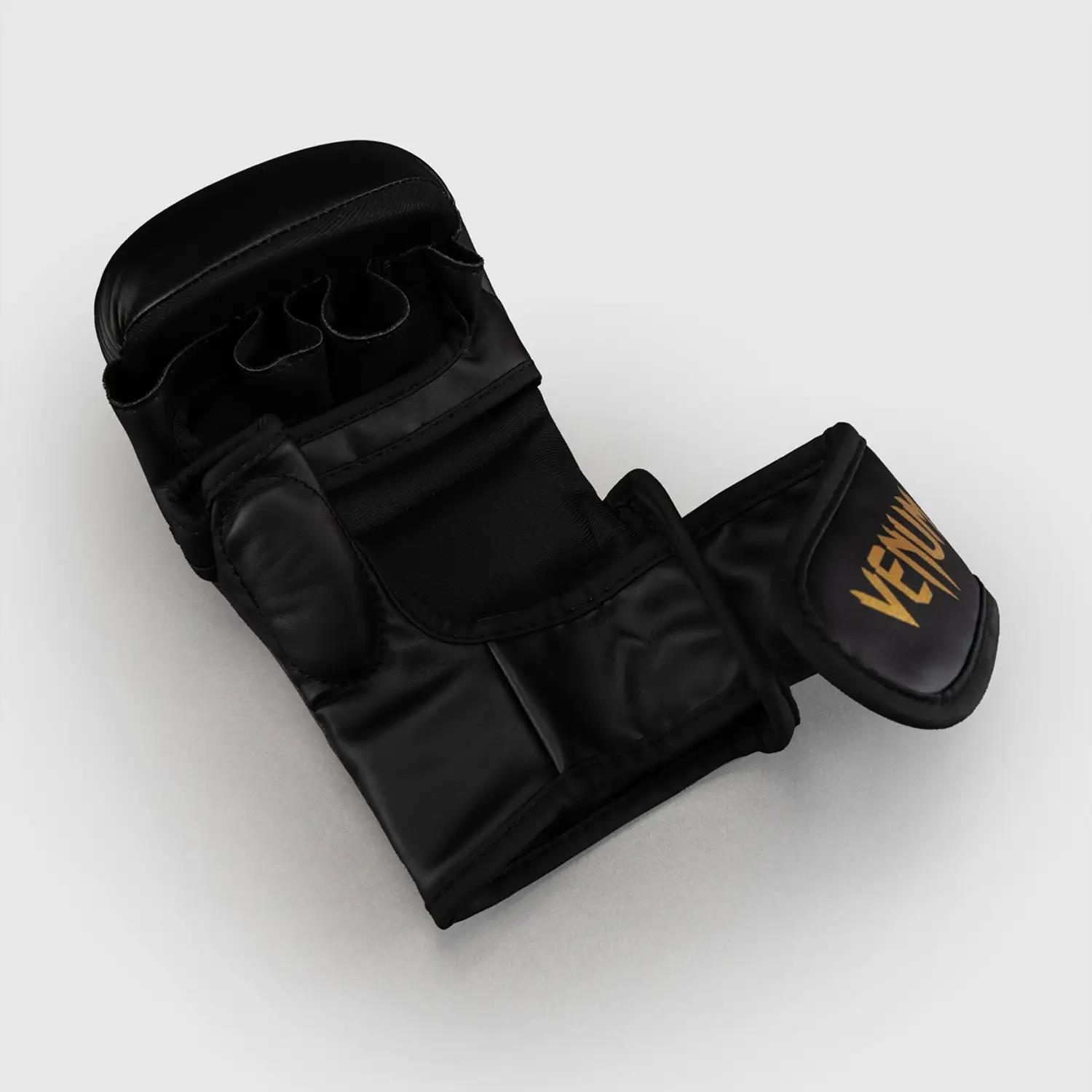 VENUM MMA Sparring Gloves, Contender 1.5, black-gold, L/XL
