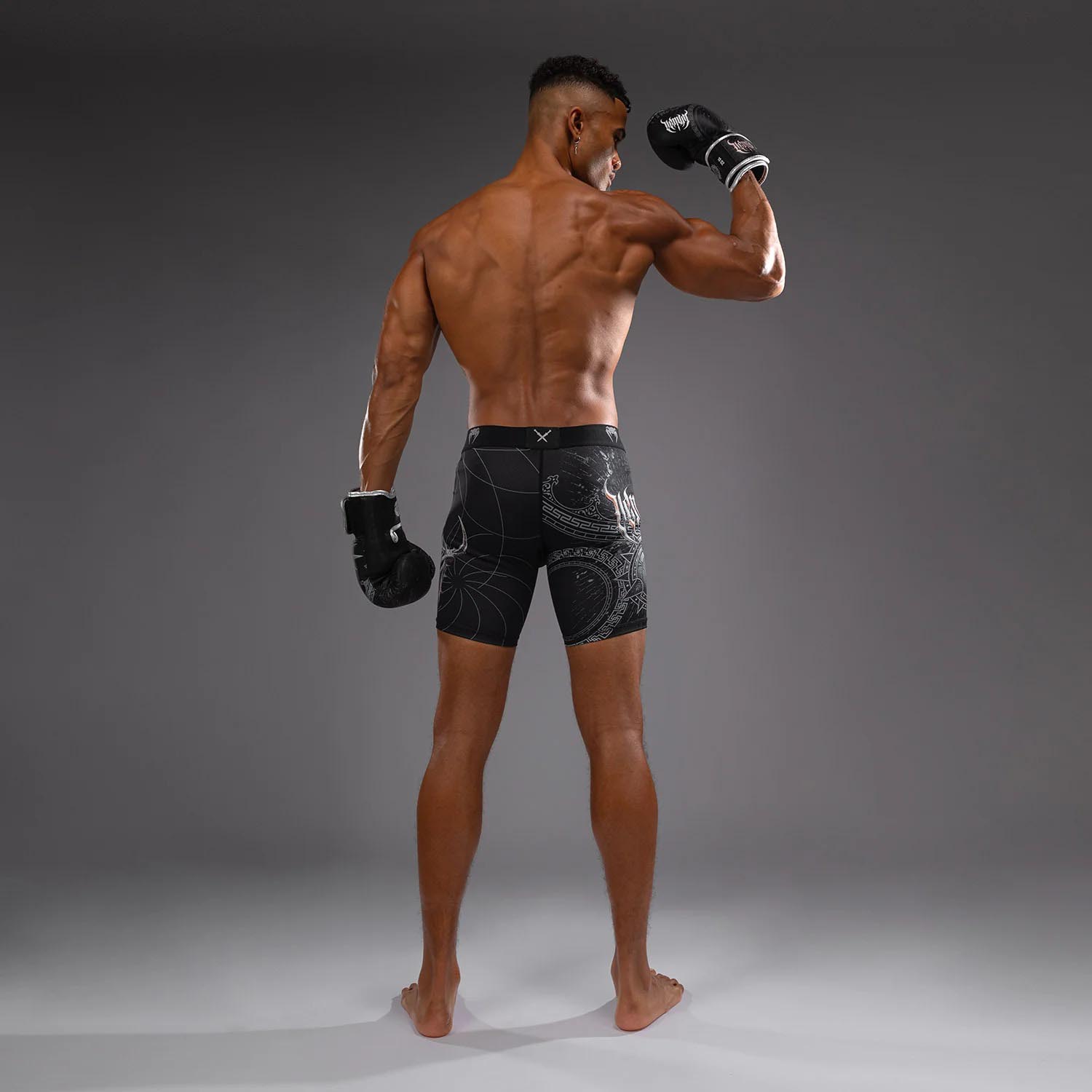 VENUM Compression Shorts, GLDTR 4.0, black-silver, XXL
