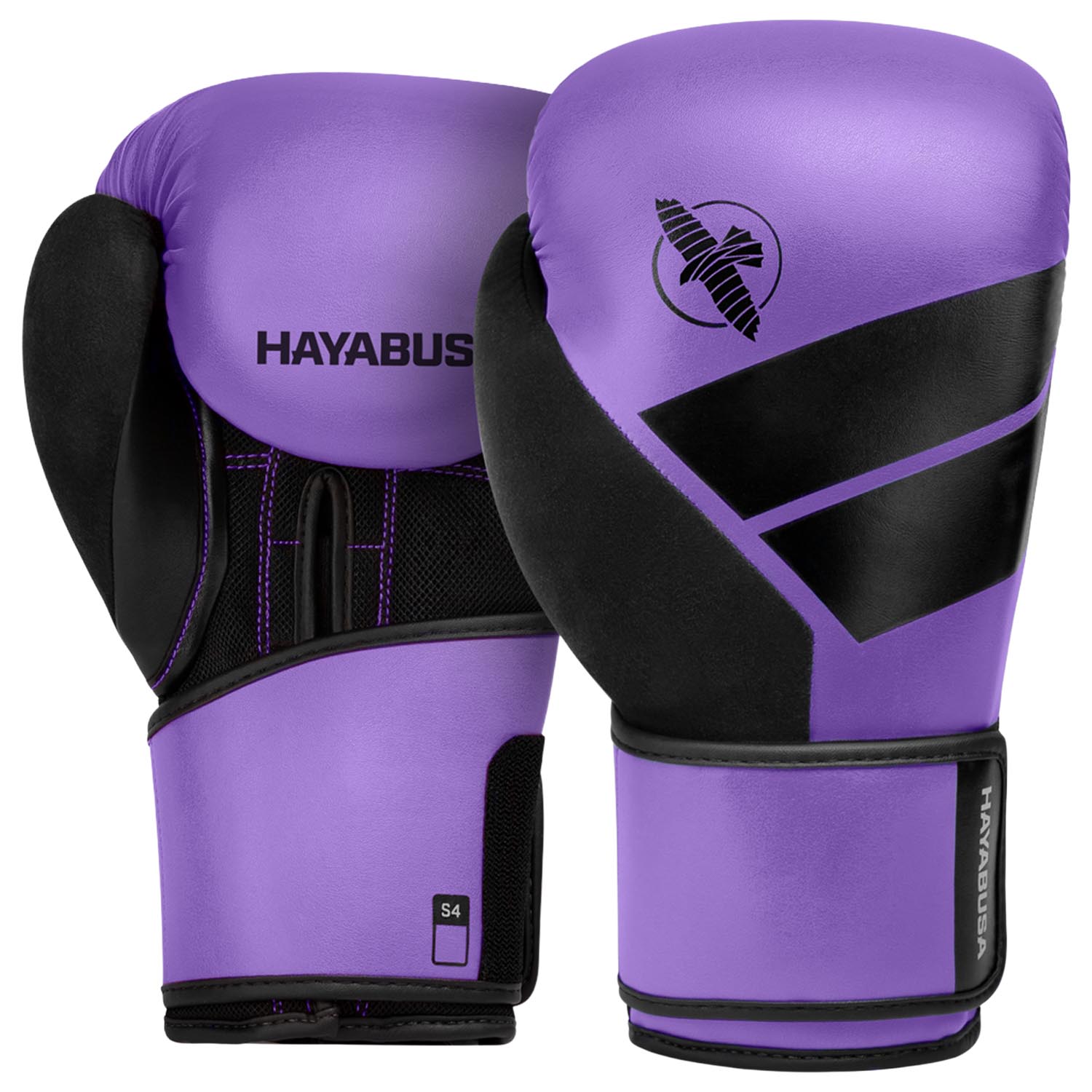 Hayabusa Boxing Gloves, S4, purple-black, 12 Oz
