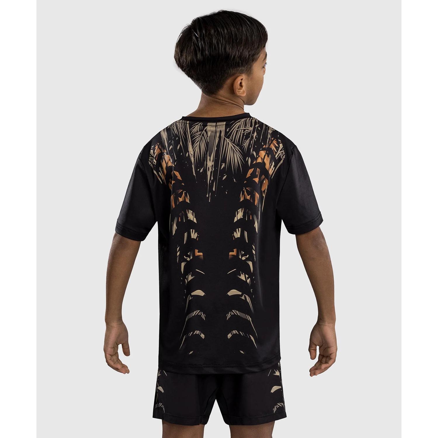 VENUM Dry Tech T-Shirt, Kids, Tiger, black-orange, 14 J