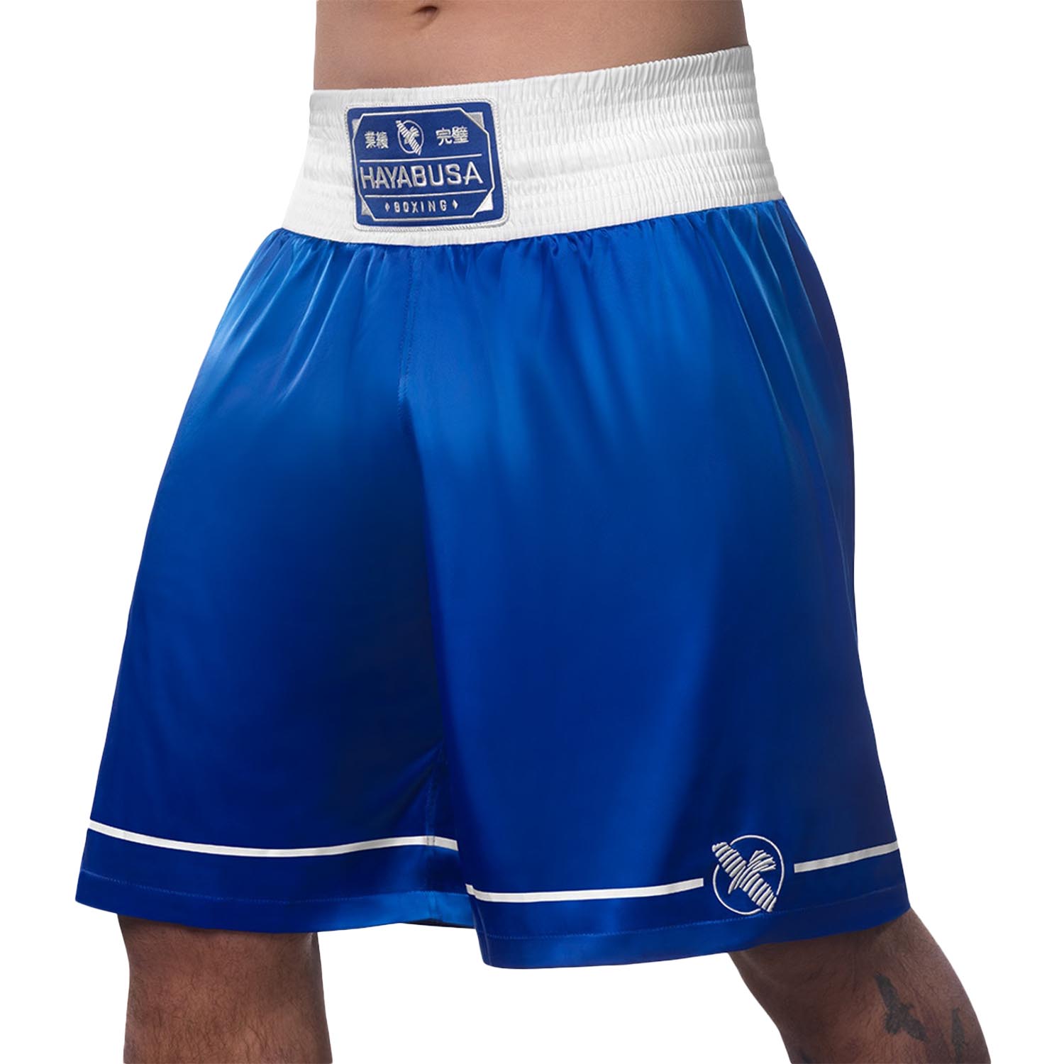 Hayabusa Boxing Shorts, Pro, blue, S