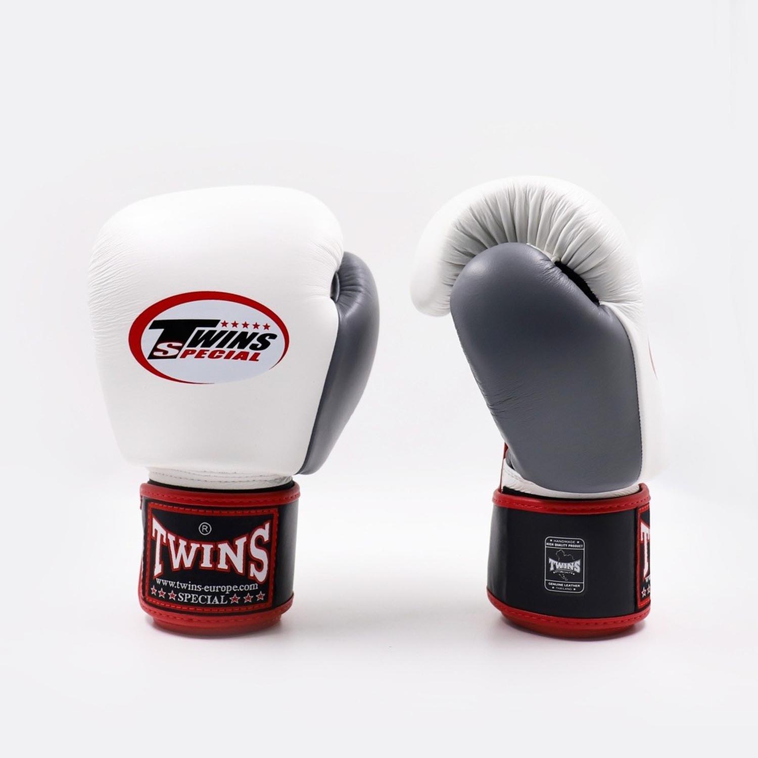 TWINS Special Boxing Gloves, BGVL-4, gold-white-grey