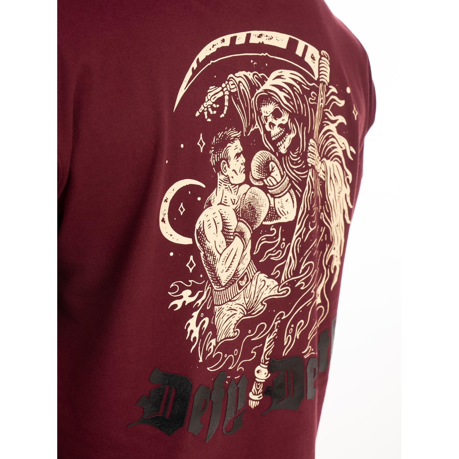 RINGLIFE T-Shirt, Defy Death, dark red, XXL