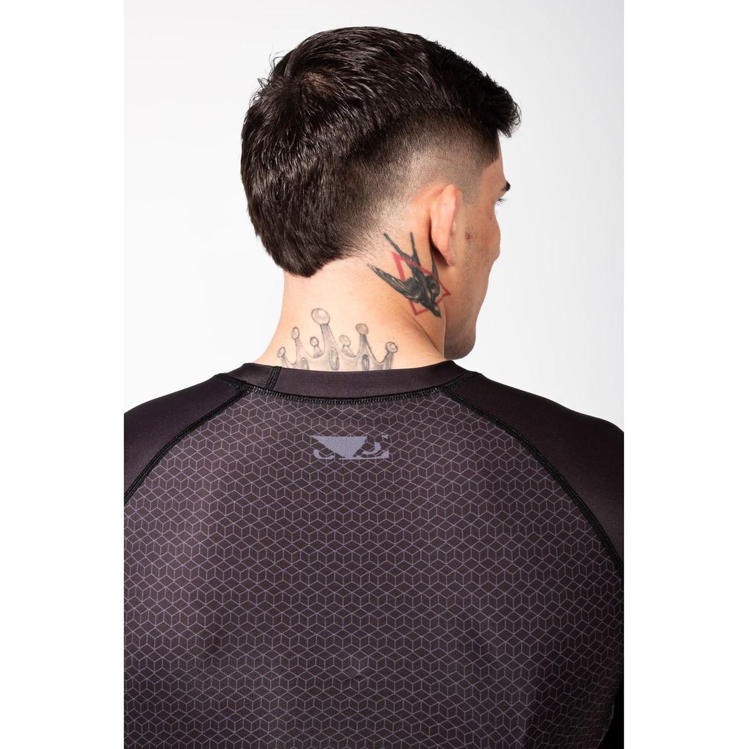Bad Boy Rashguard, S/S, IBJJF Ranked, black, M