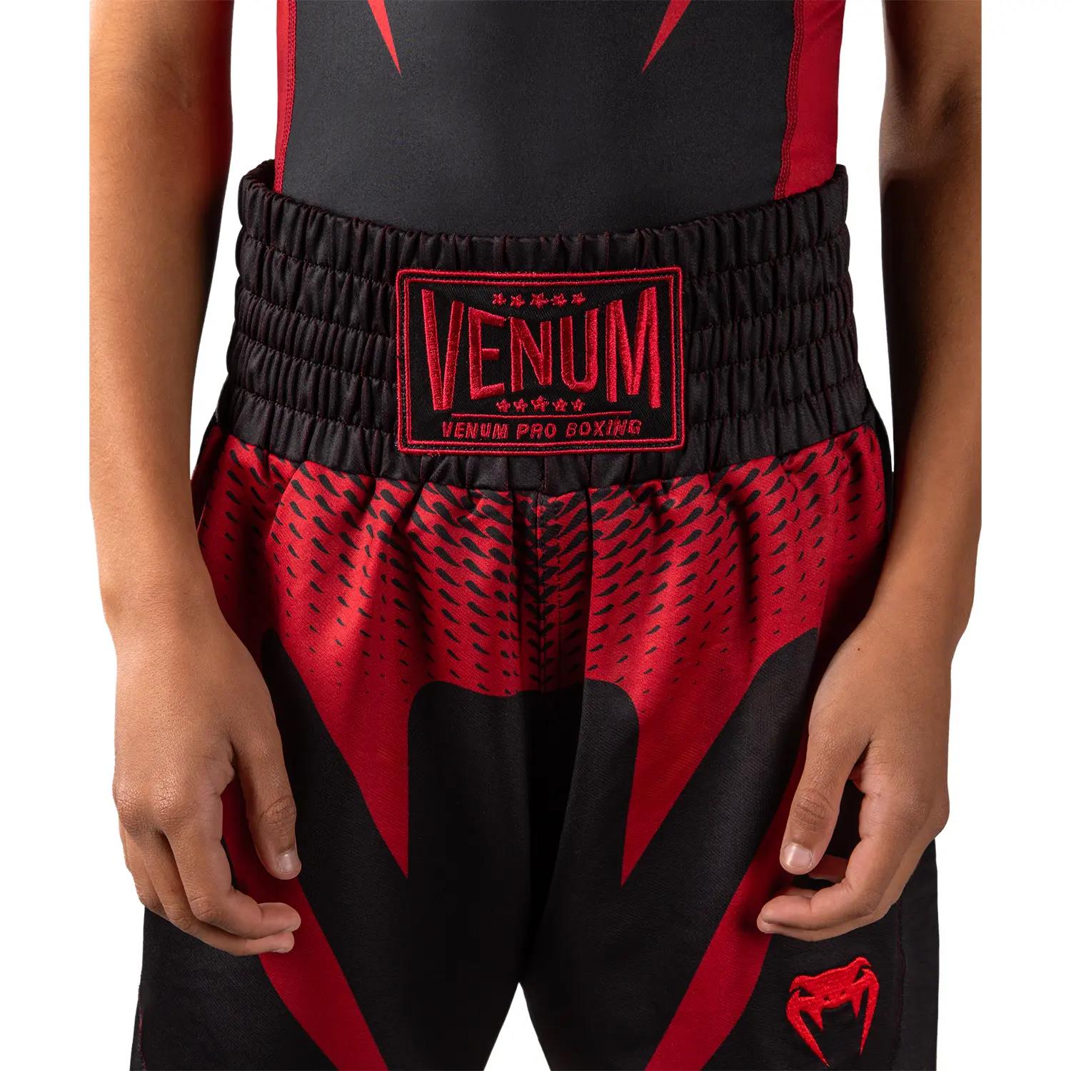 VENUM Boxing Shorts, Kids, Attack, black-red, 14 J
