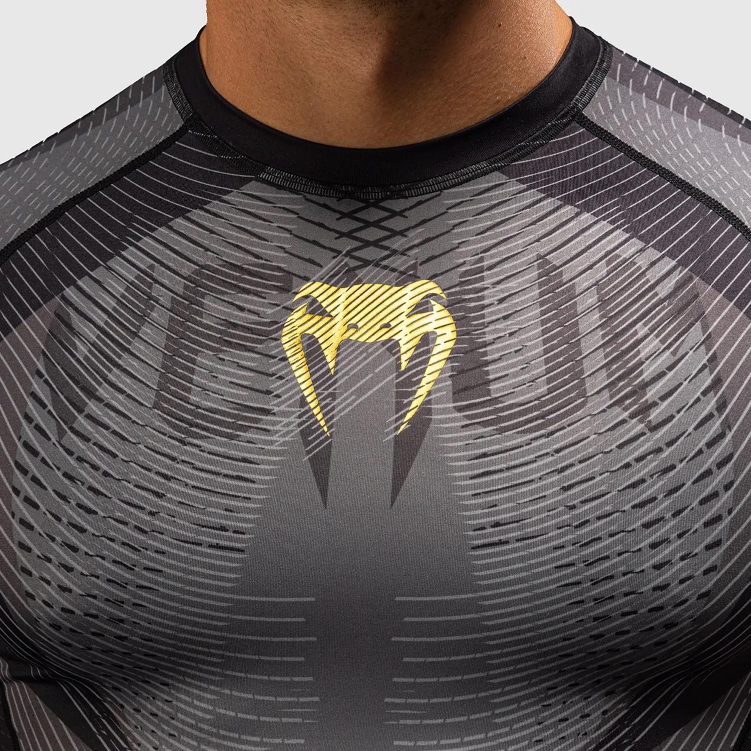 VENUM Rashguard, S/S, Galactic 3.0, black-gold, XXL