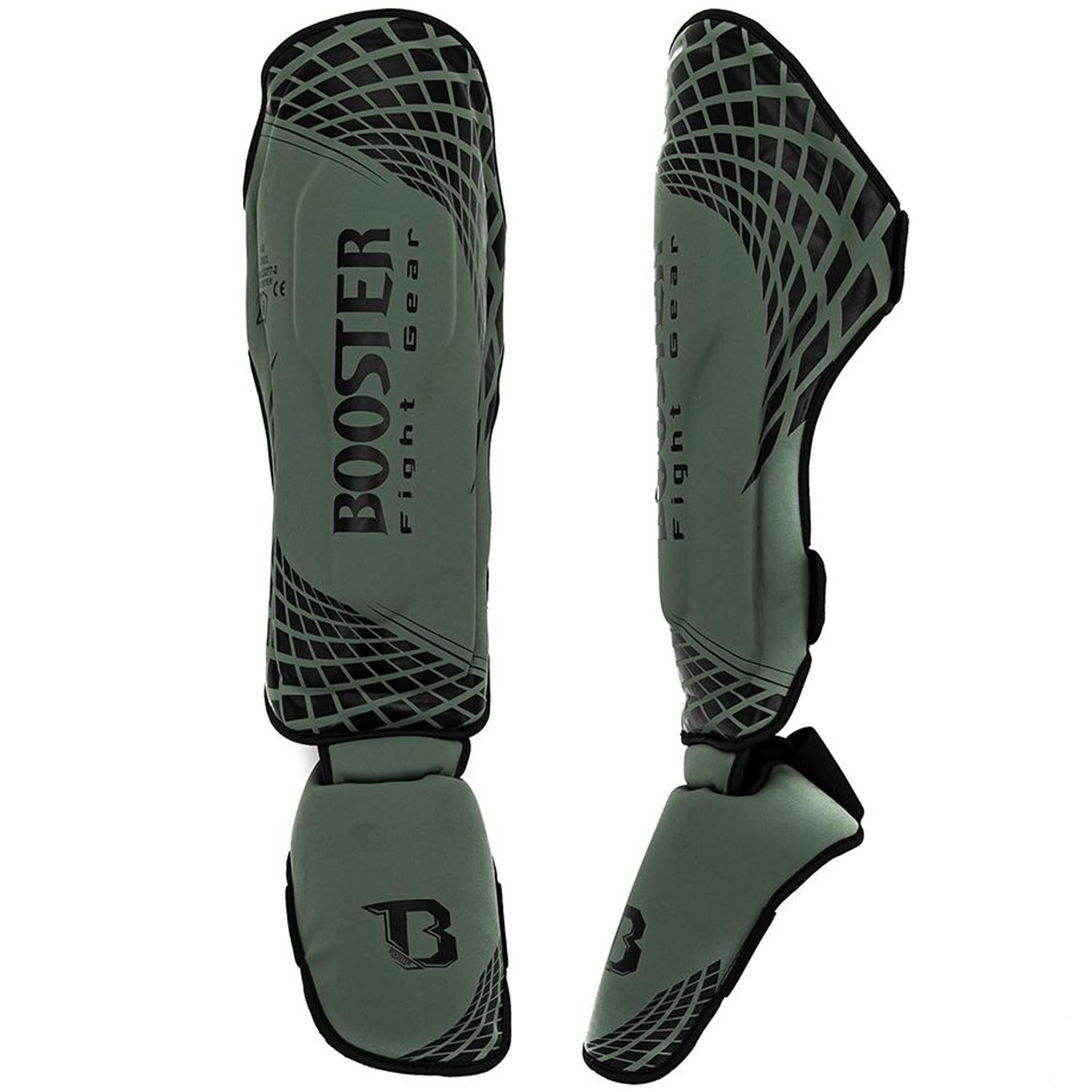 Booster Shinguards, Cube, green M
