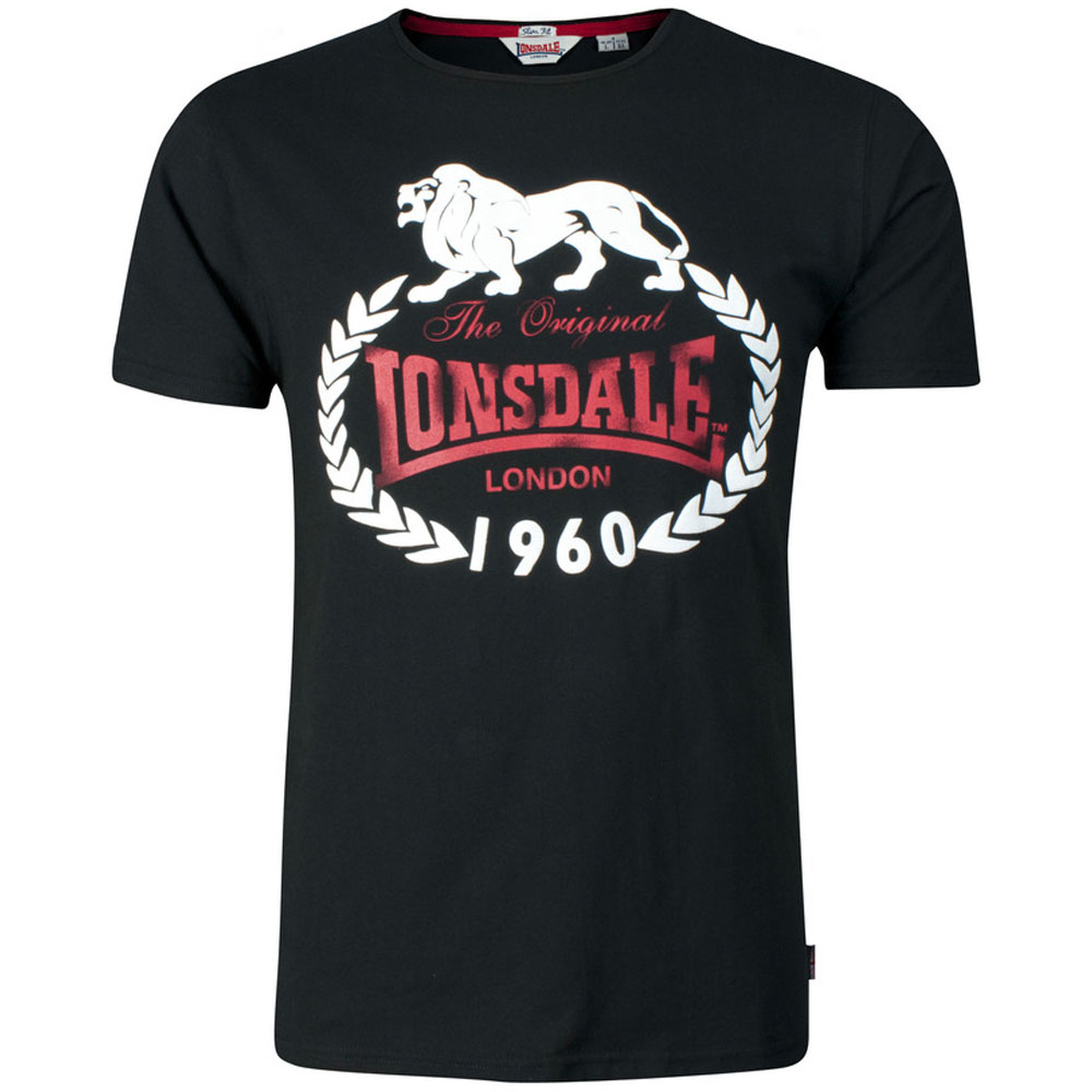 Lonsdale T-Shirt, Original 1960, schwarz