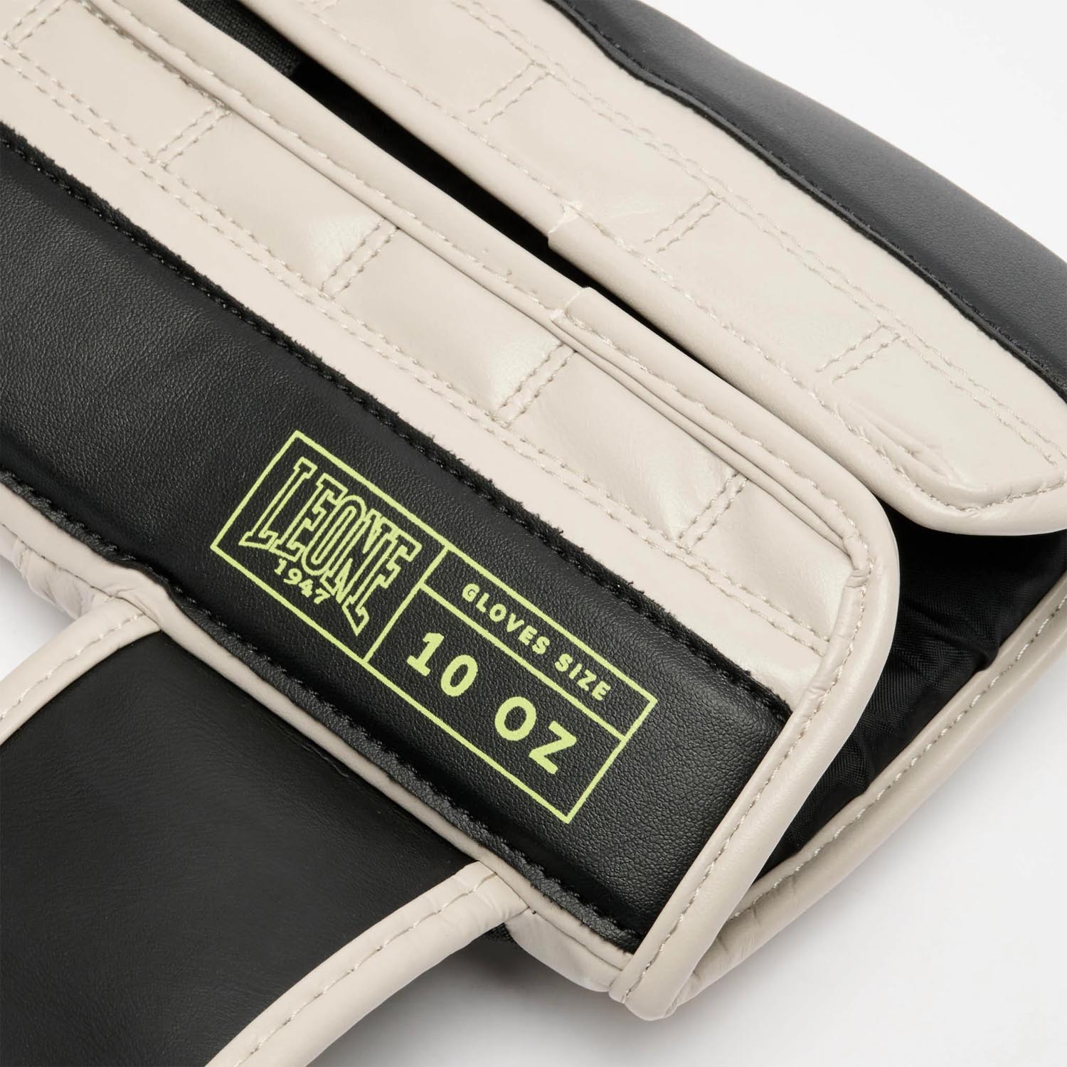 LEONE Boxing Gloves, Stripe'47, beige, 16 Oz