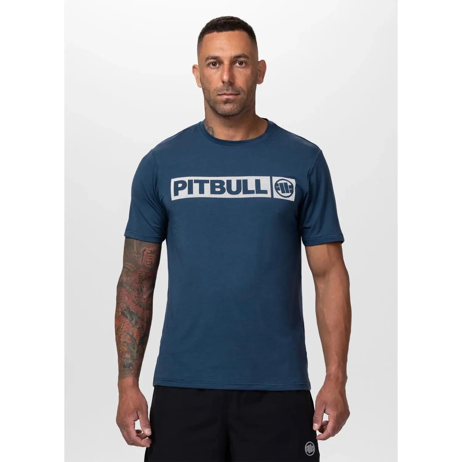 Pit Bull West Coast Functional T-Shirt, Casual Sport Hilltop, blue, S