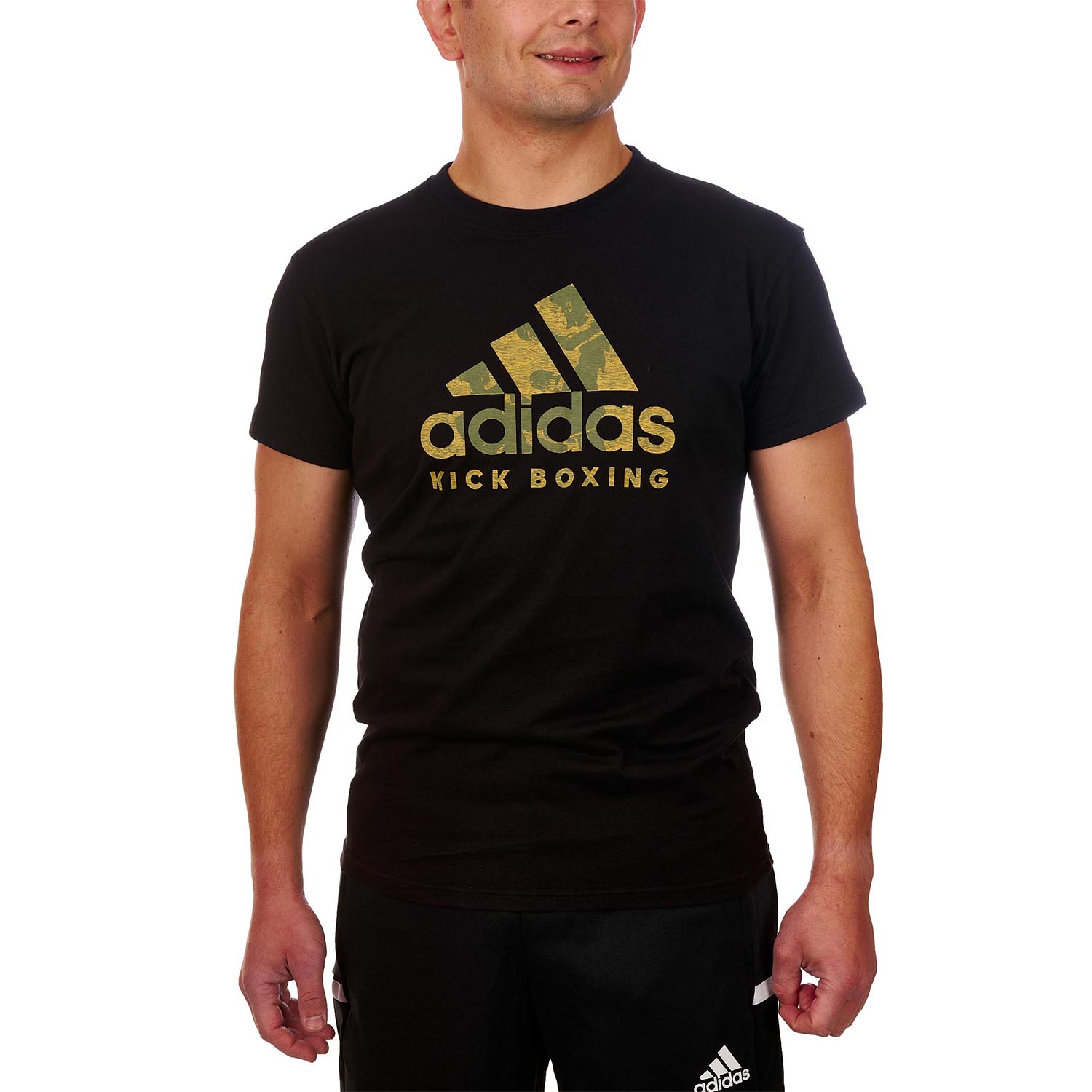 adidas T-Shirt, Badge Of Sport, Kickboxing, schwarz