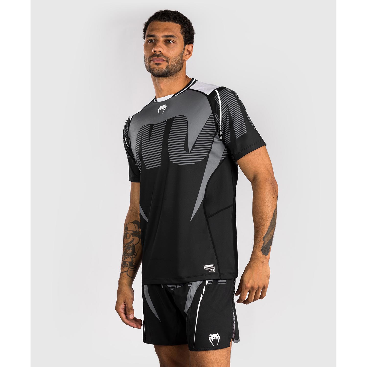 VENUM Dry Tech T-Shirt, Adrenaline, black-silver, S