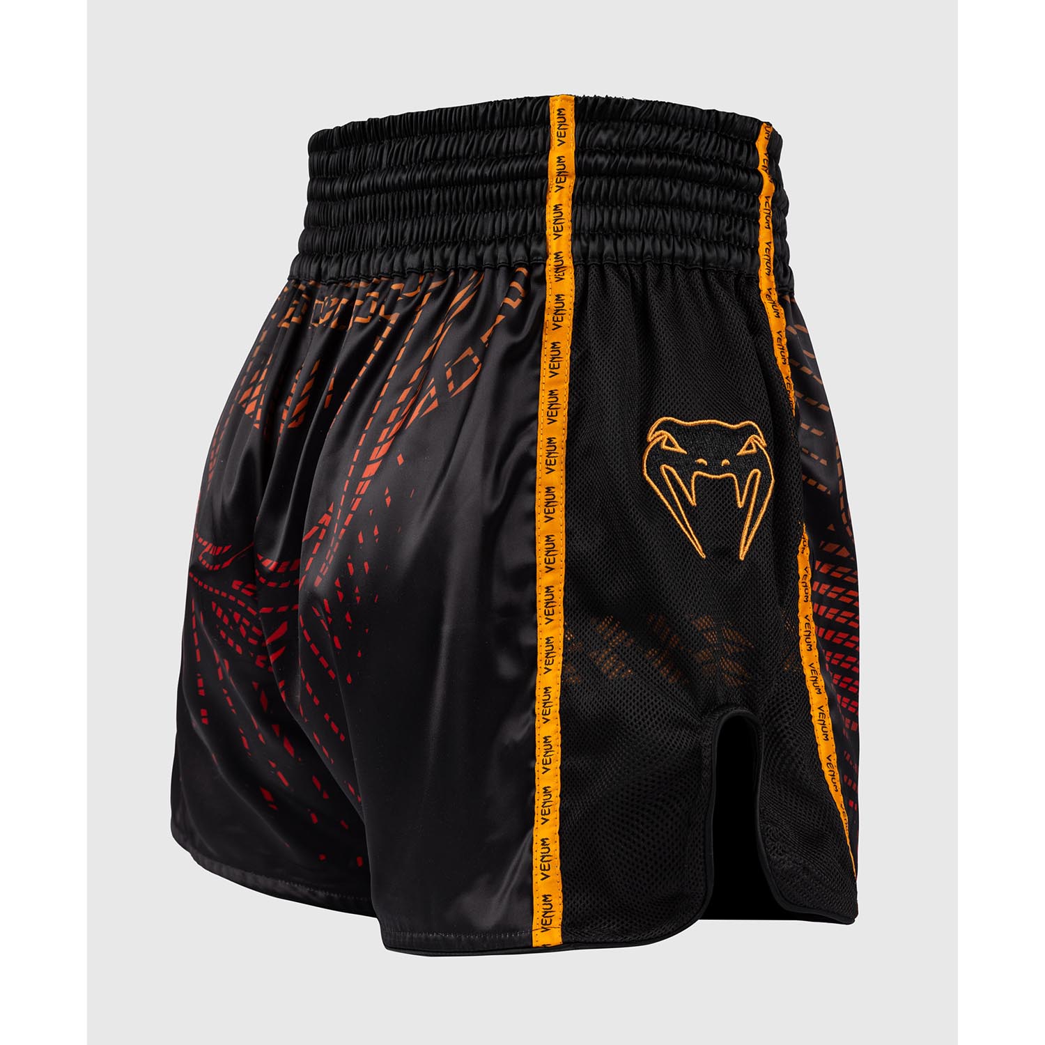 VENUM Muay Thai Shorts, Quetzel Fury, black-red, XXL