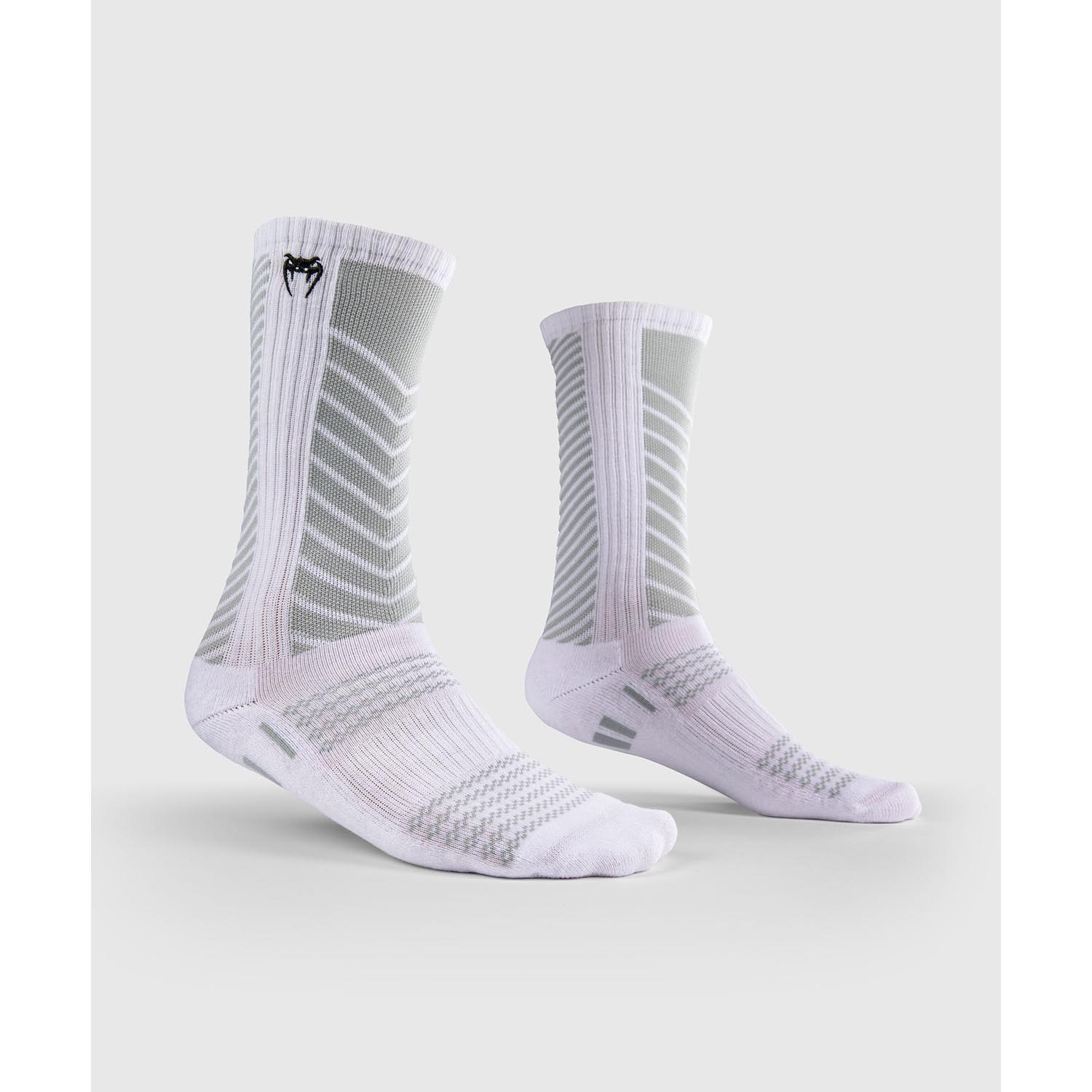 VENUM Socks, Vector Over-the-Calf, white-grey, M
