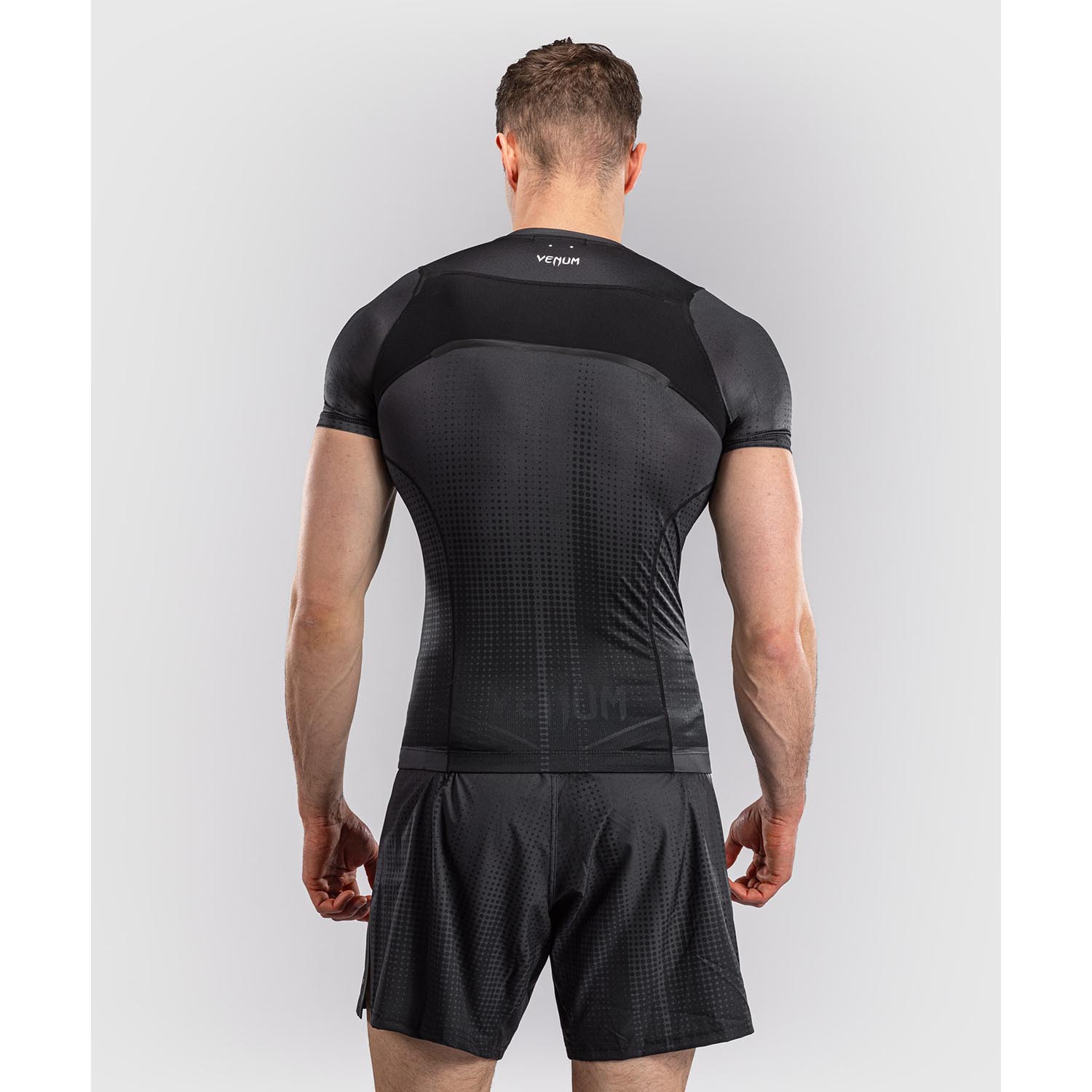 VENUM Rashugard, S/S,  Stealth, black-white, XXL