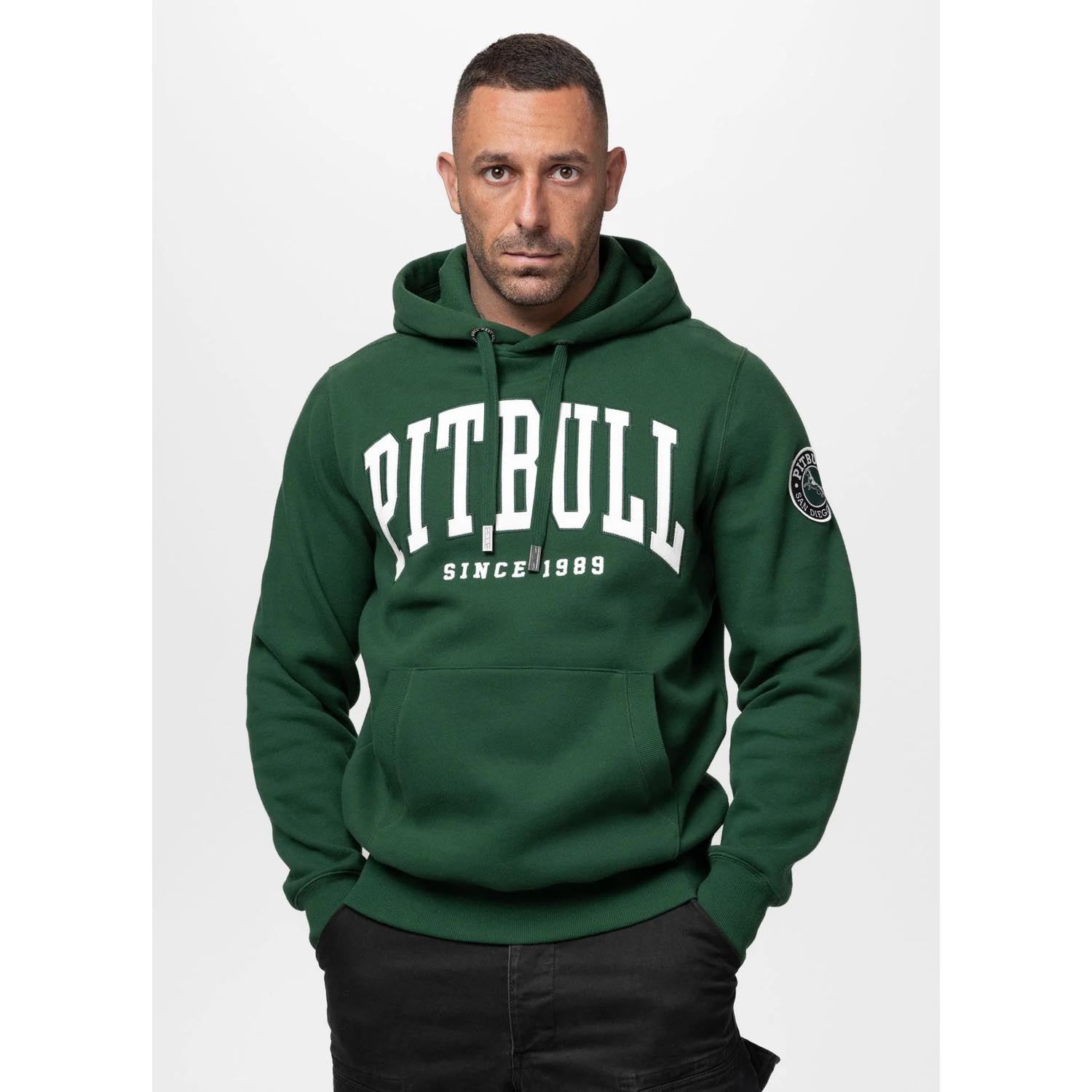 Pit Bull West Coast Hoody, Norton, green, M