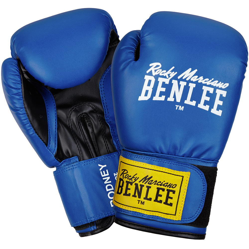 BENLEE Boxhandschuhe, Kinder, Rodney, blau-schwarz