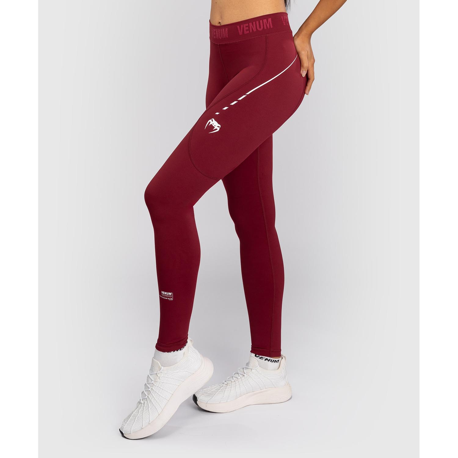 VENUM Leggings, Women, Adrenaline, wine red-pink, XL