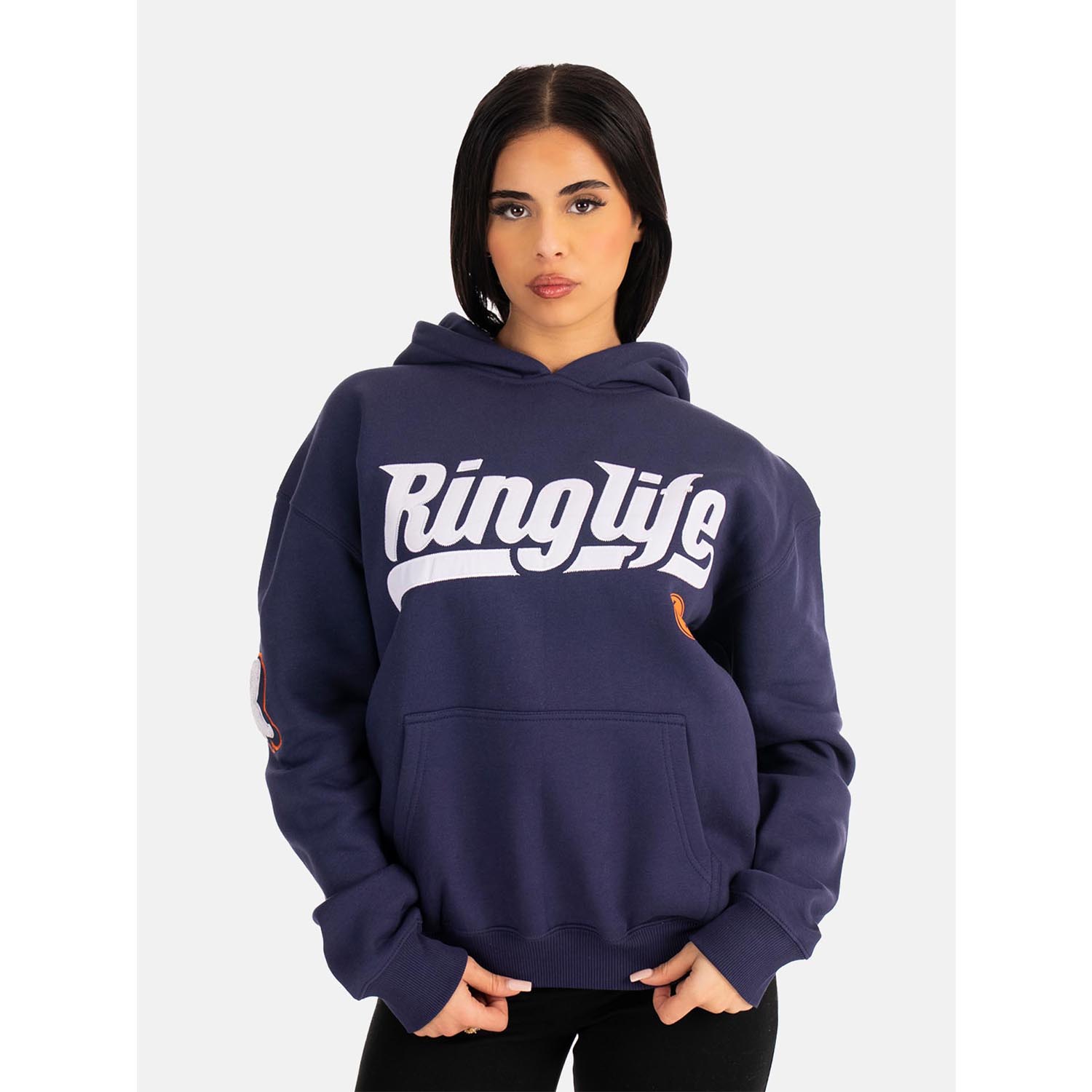 RINGLIFE Hoodie, College, blue, XXL