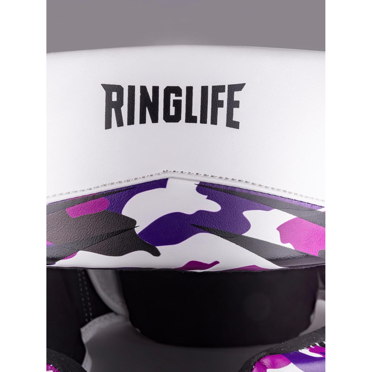 RINGLIFE Head Guard, Unit, white-purple-camo L/XL