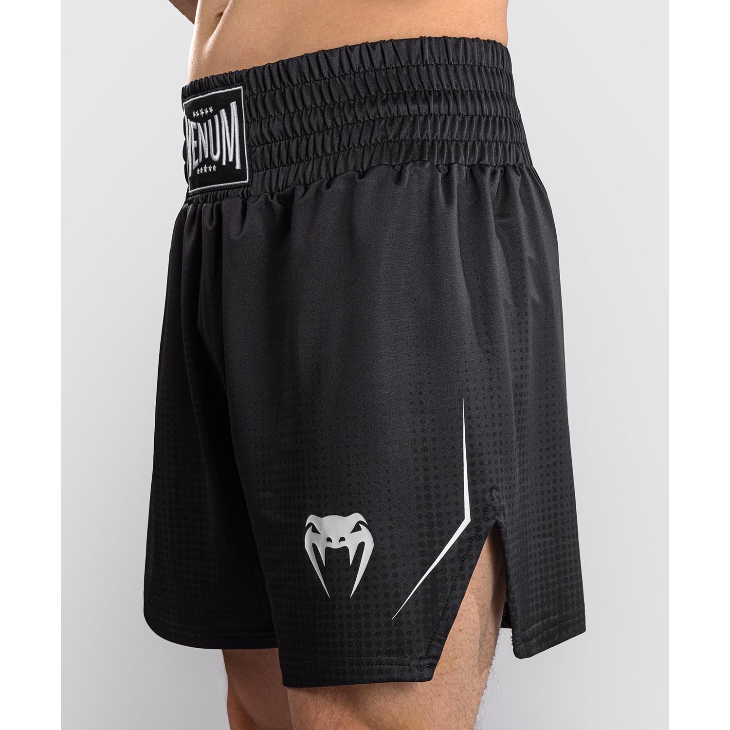 VENUM Boxing Pants, Stealth, black-white, XXL