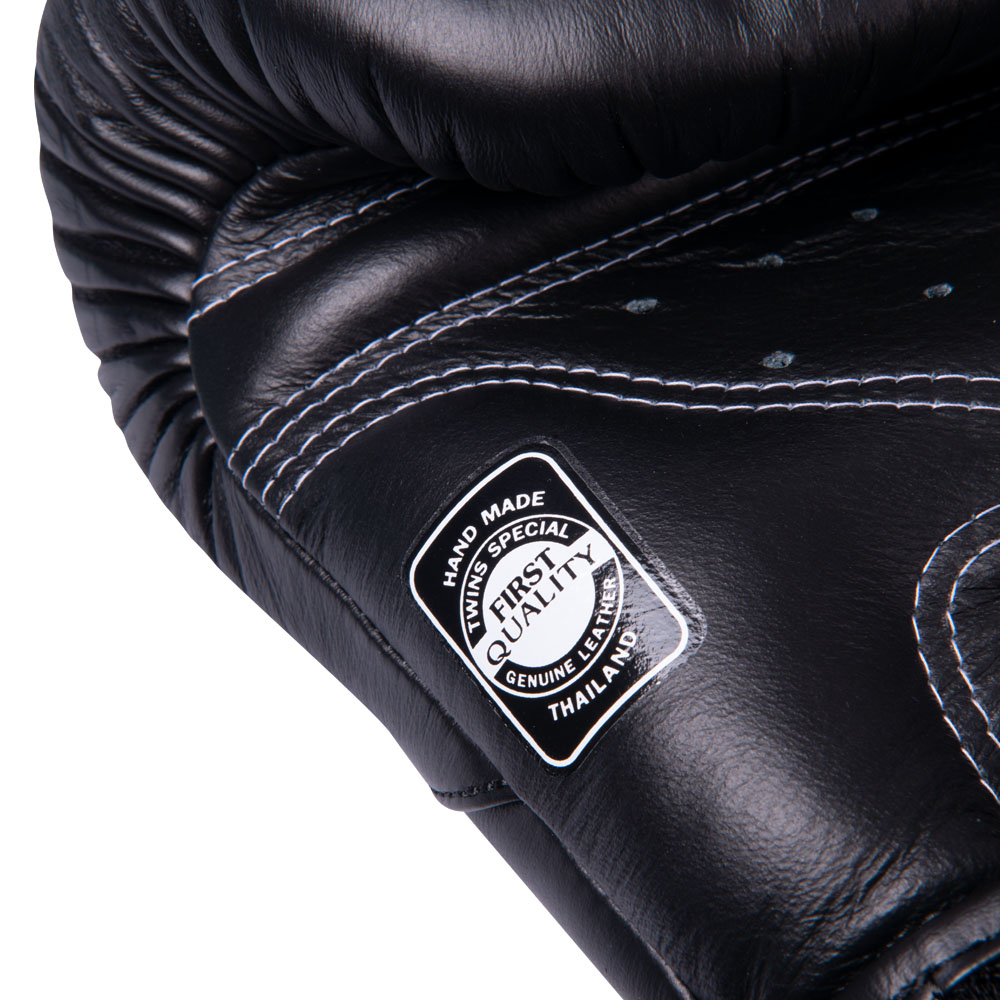 schwarz-schwarz BGVL-6 TWINS Boxhandschuhe Premium 