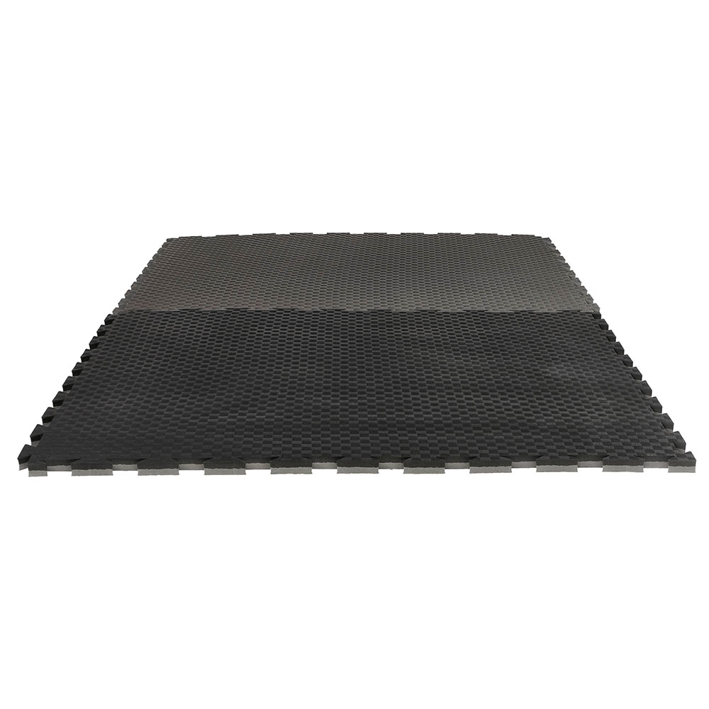 Ju-Sports Puzzle Mat, Pro Checker, black-grey, 2 cm
