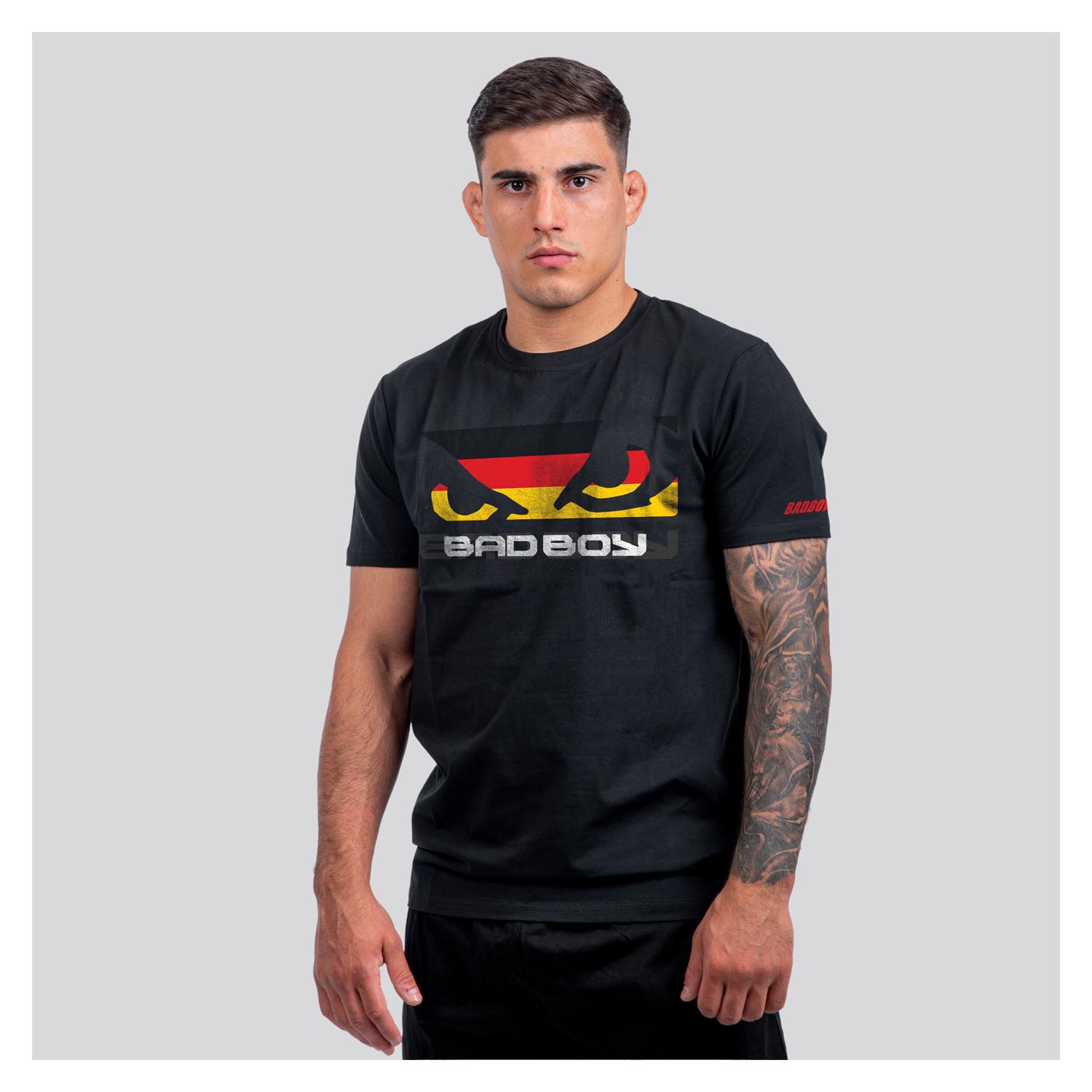 Bad Boy T-Shirt, German Flag, black, S