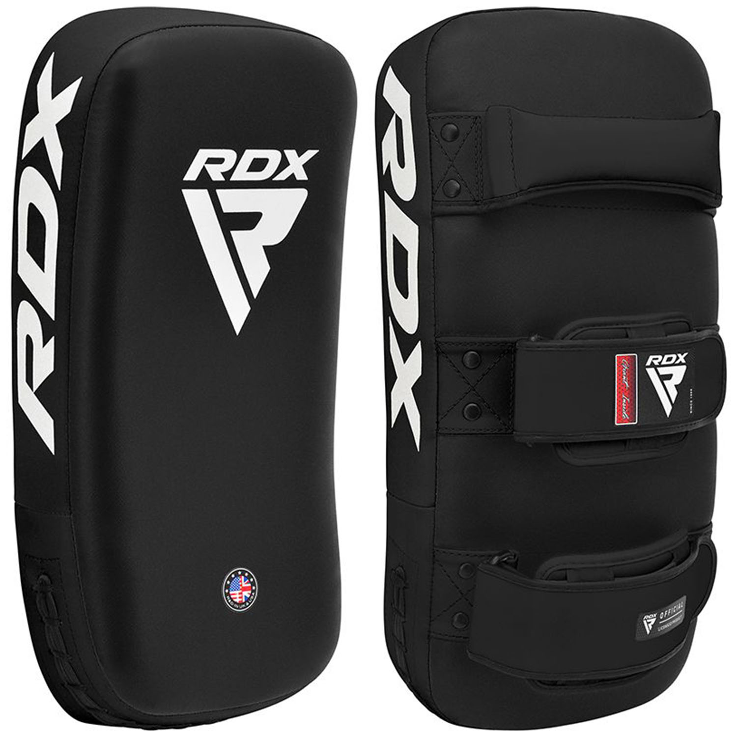 RDX Kickpads, Curved T1, black-white