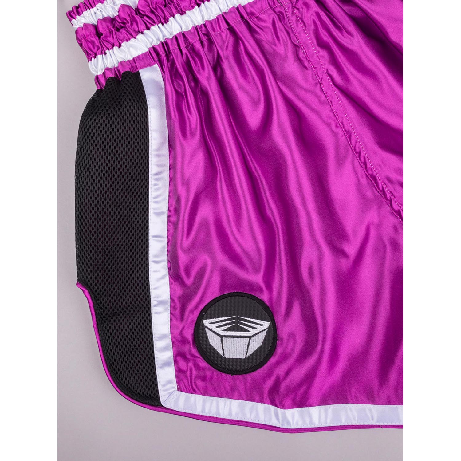 RINGLIFE Muay Thai Shorts, Represent, pink-black, L