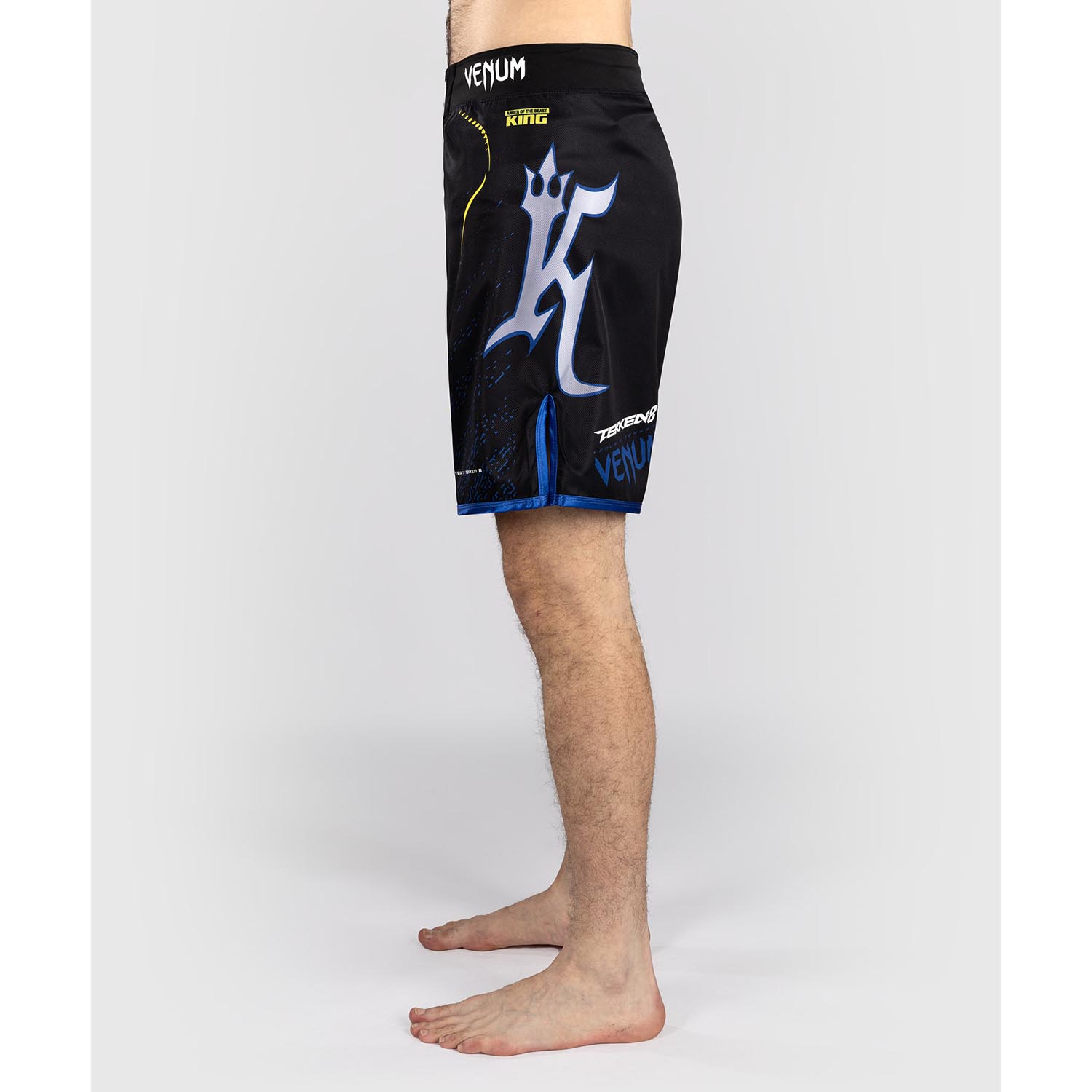 VENUM MMA Fight Shorts, Tekken 8, King, black-yellow, XXL