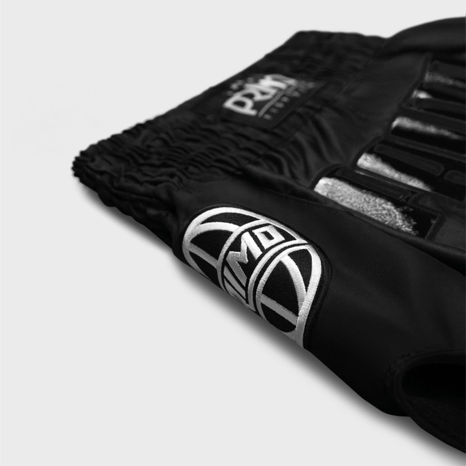 PRIMO Muay Thai Shorts, Trinity Panther, black