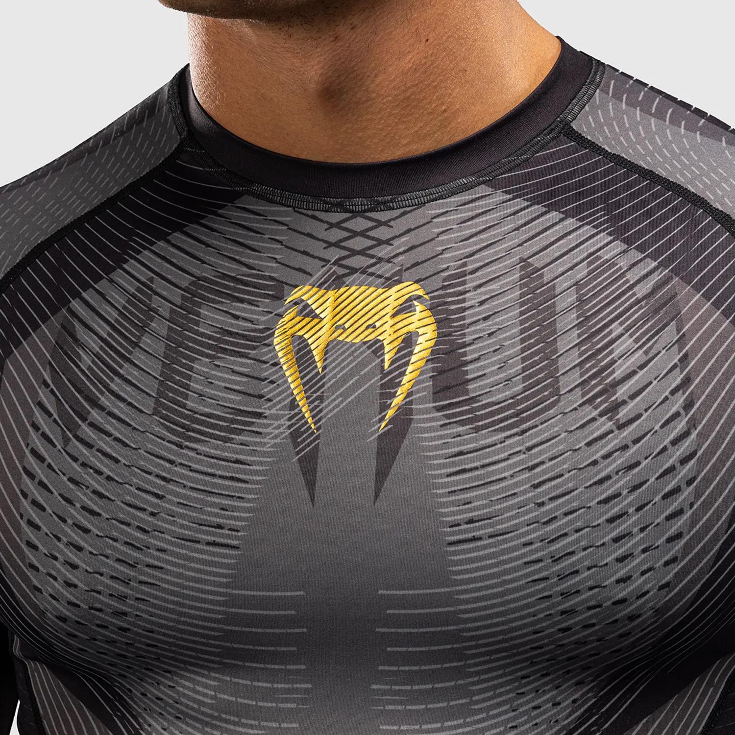 VENUM Rashguard, L/S, Galactic 3.0, black-gold, L